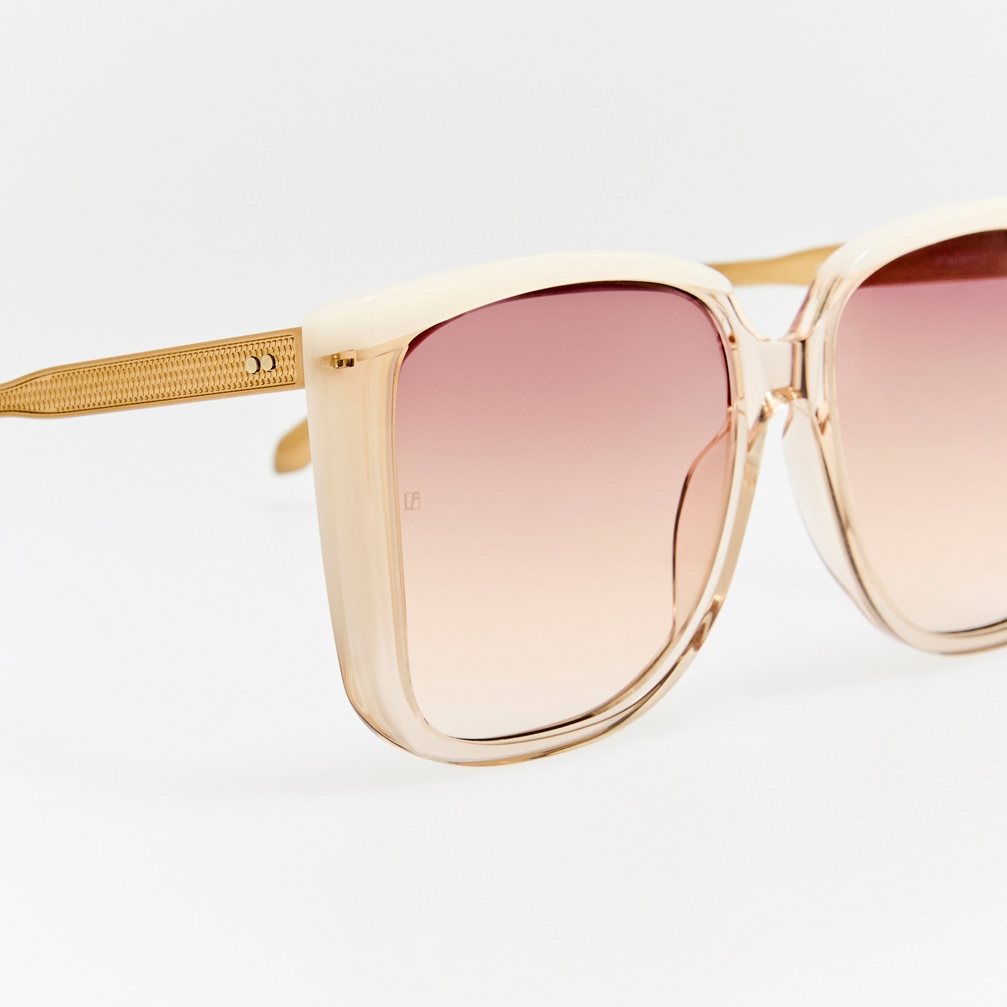 Helena Sunglasses in Ash - LINDA FARROW - Sunglasses - 
