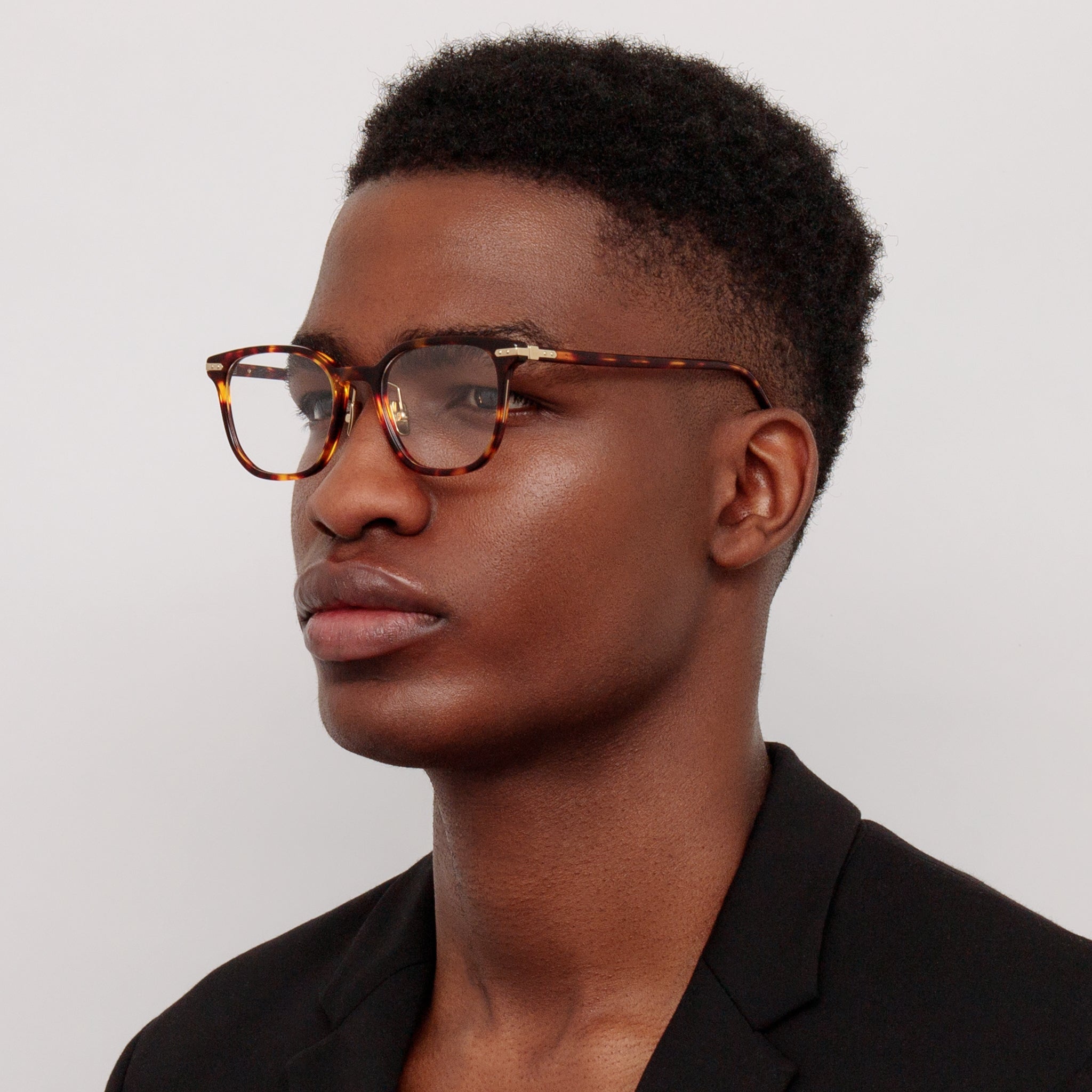 Hopkin Optical in Dark Tortoiseshell - LINDA FARROW - Optical Frame - 