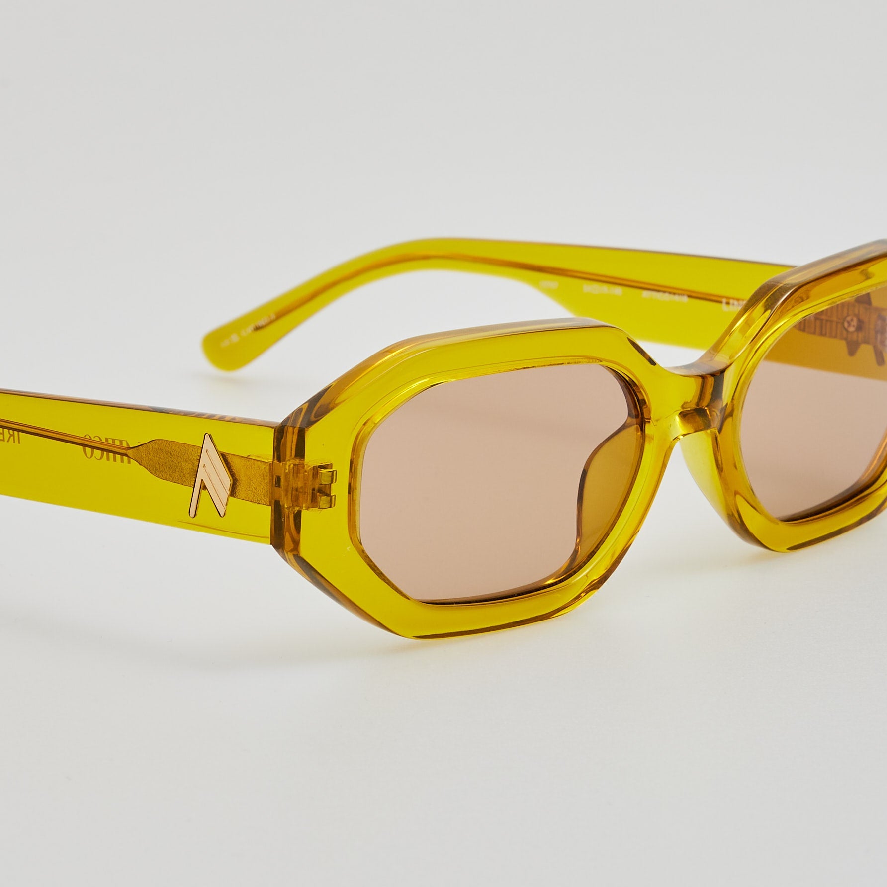 Irene Sunglasses in Mustard - LINDA FARROW - Sunglasses - 
