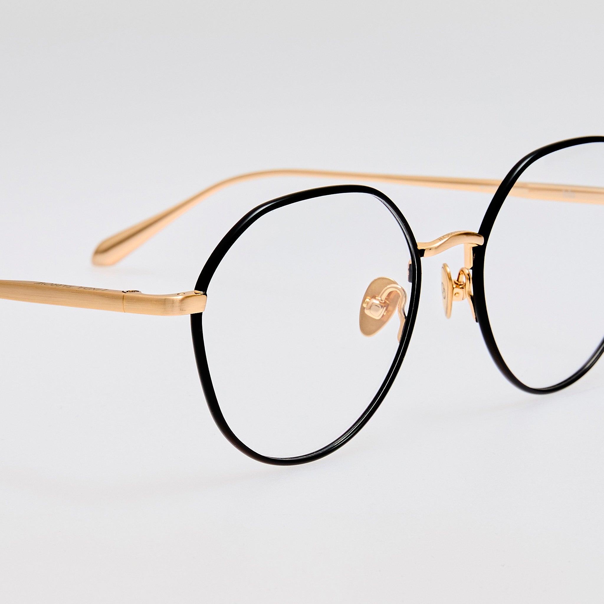 Isla Optical in Matt Champagne - LINDA FARROW - Optical Frame - 