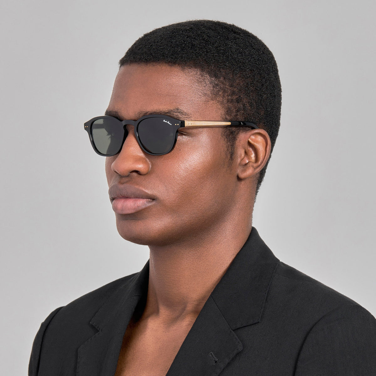 Kim Sunglasses in Black - LINDA FARROW-Sunglasses-