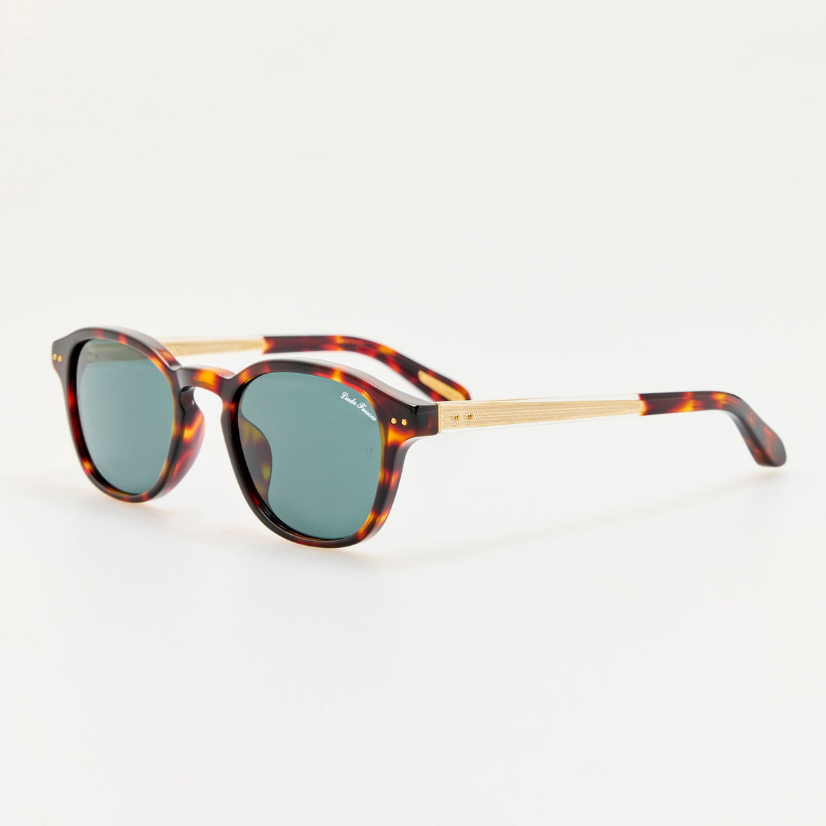 Kim Sunglasses in Tortoiseshell - LINDA FARROW-Sunglasses-