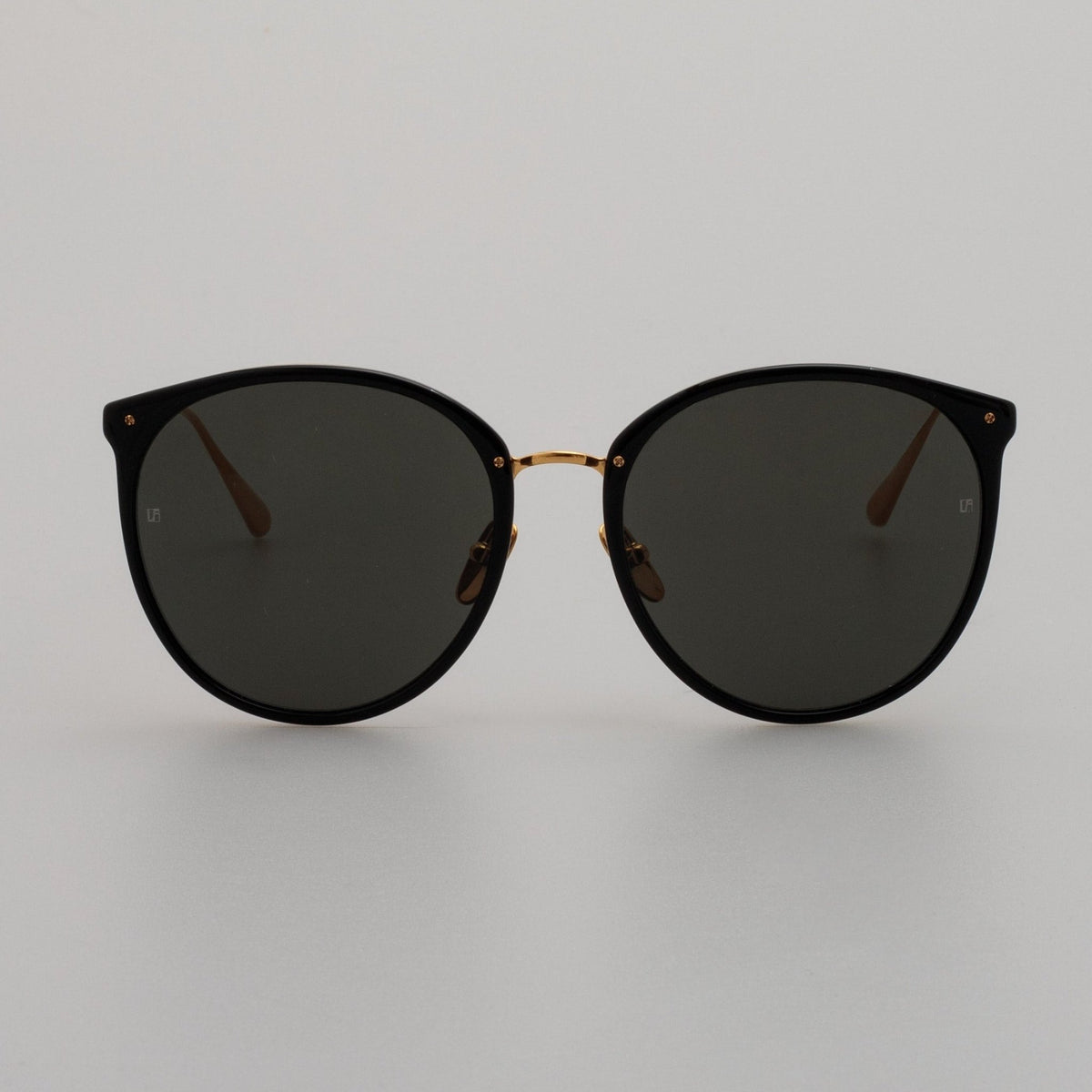 Kings Sunglasses in Black by LINDA FARROW display picture 1