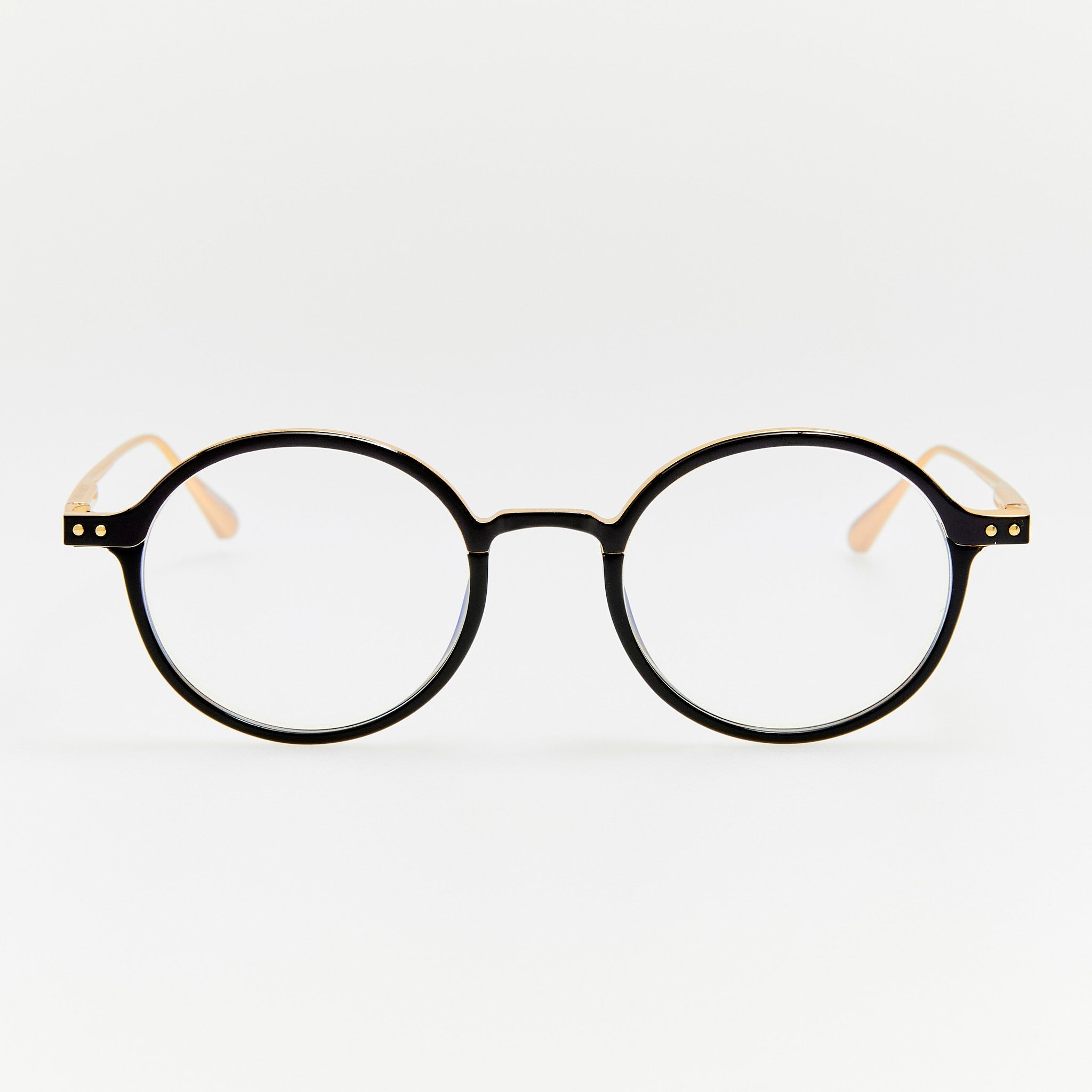 Kit Optical in 22K Gold and Black - LINDA FARROW - Optical Frame - 