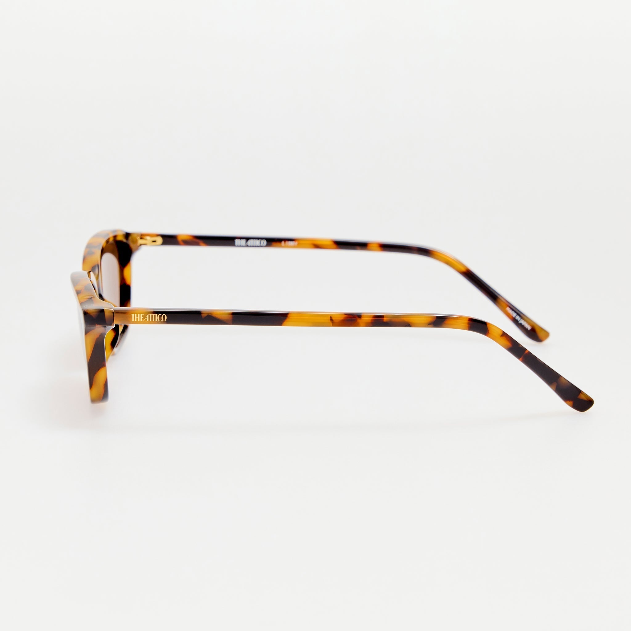 Libby Sunglasses in Tortoiseshell - LINDA FARROW-Sunglasses-