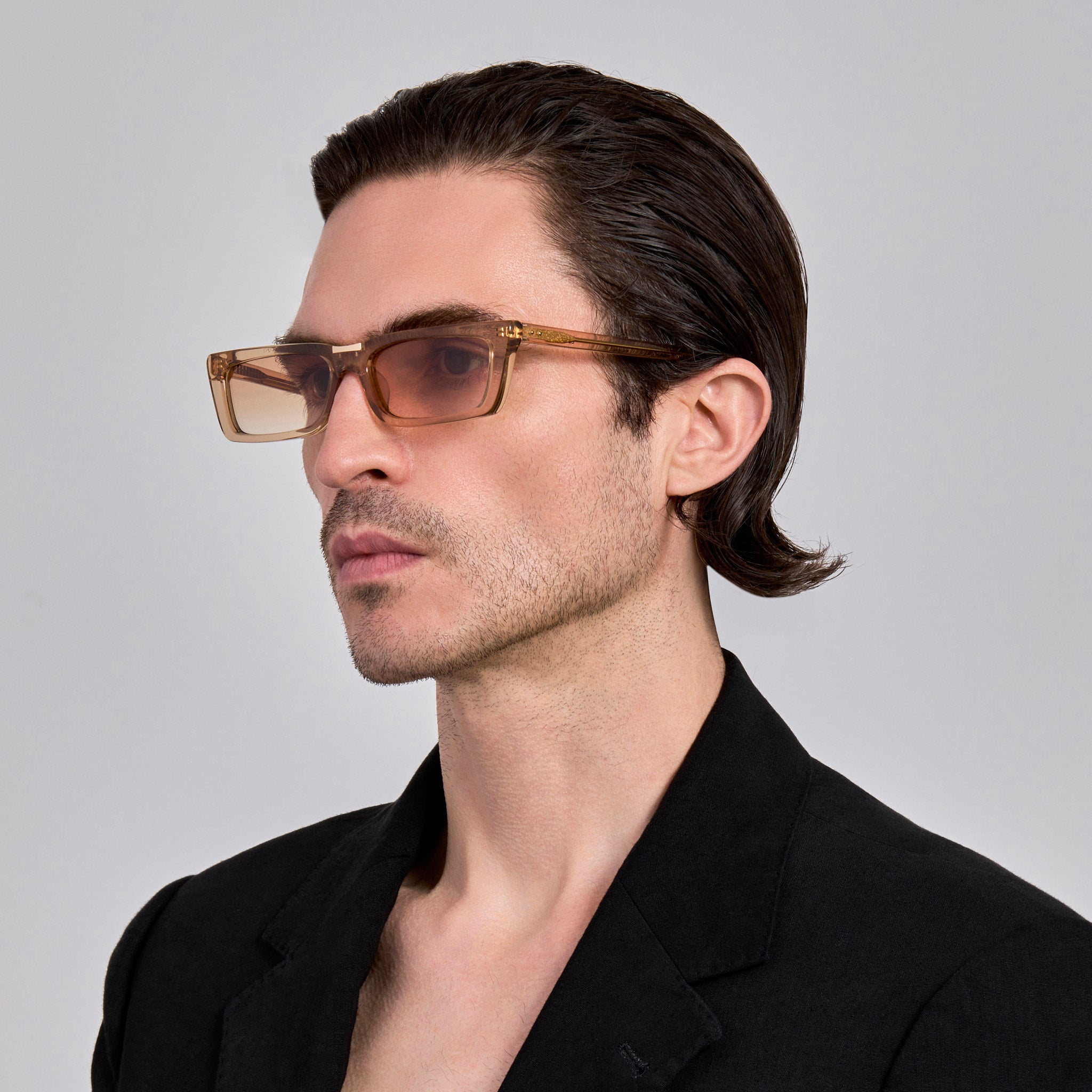 Lucia Sunglasses in Honey - LINDA FARROW - Sunglasses - 