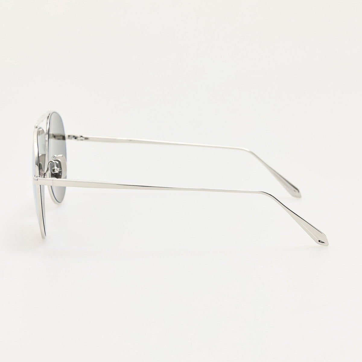 Marcelo Sunglasses in Platinum - LINDA FARROW-Sunglasses-