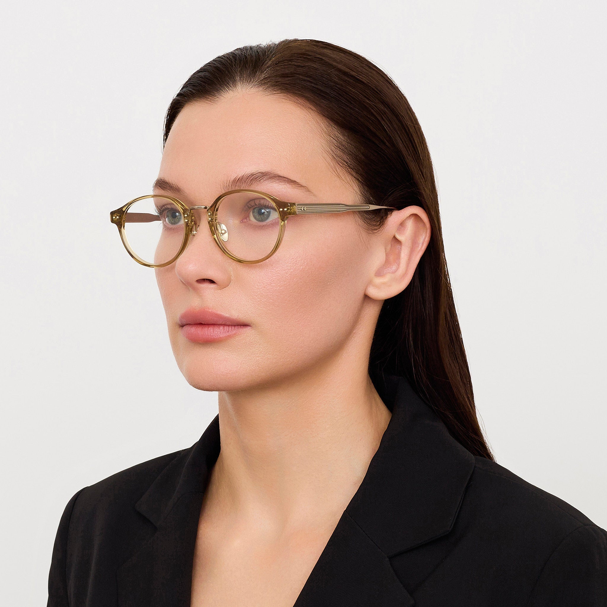 Marco Optical in Khaki - LINDA FARROW - Optical Frame - 