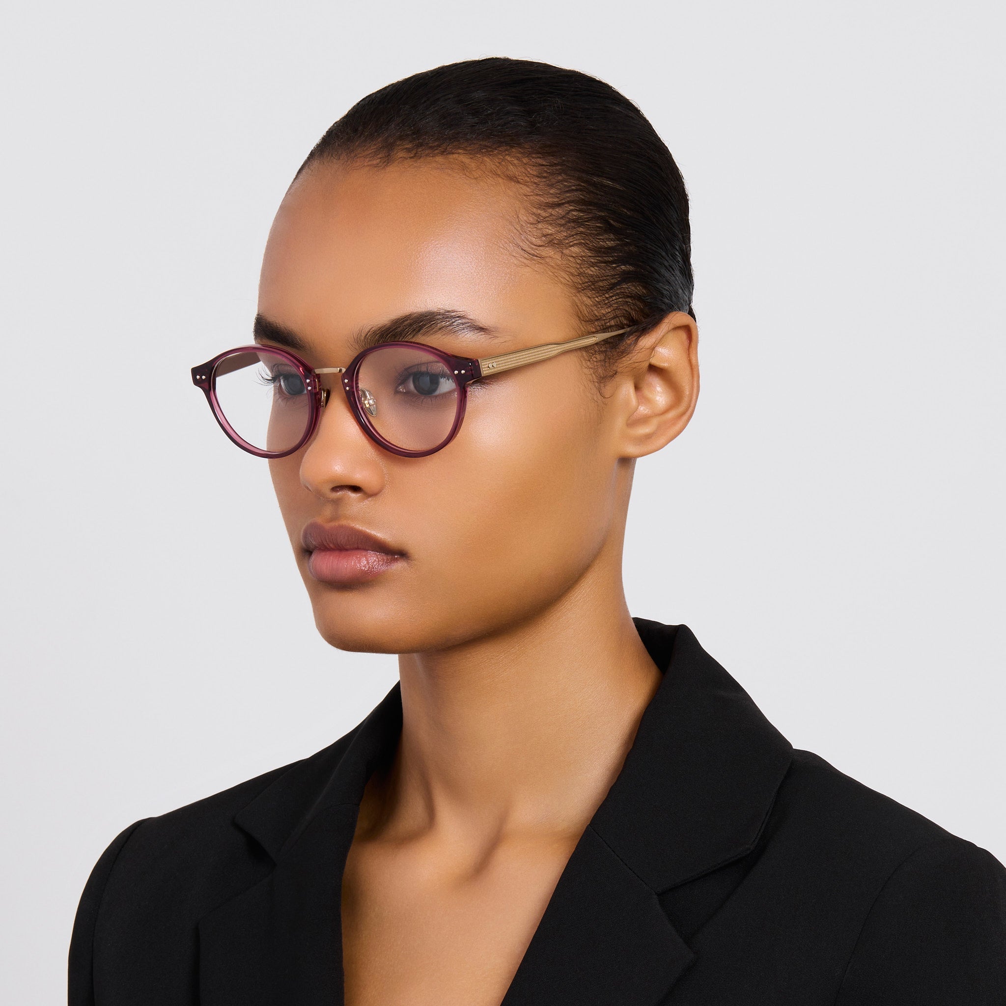 Marco Optical in Wine - LINDA FARROW - Optical Frame - 