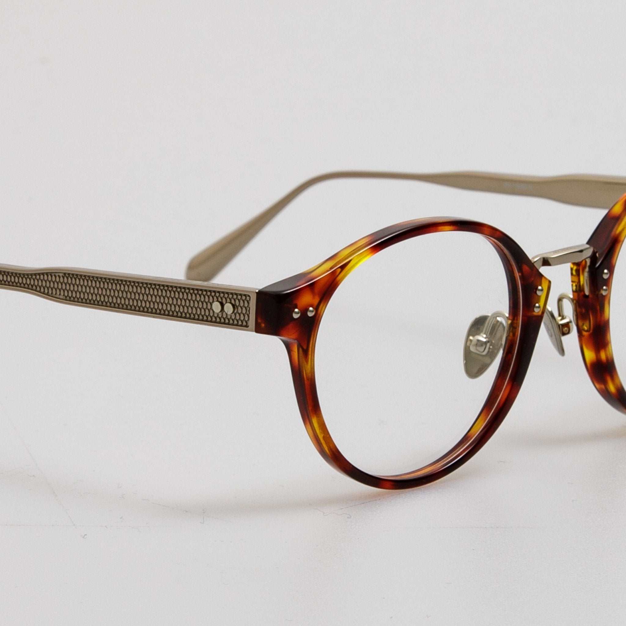 Marco Oval Optical Frame in Dark Tortoiseshell - LINDA FARROW - Optical Frame - 