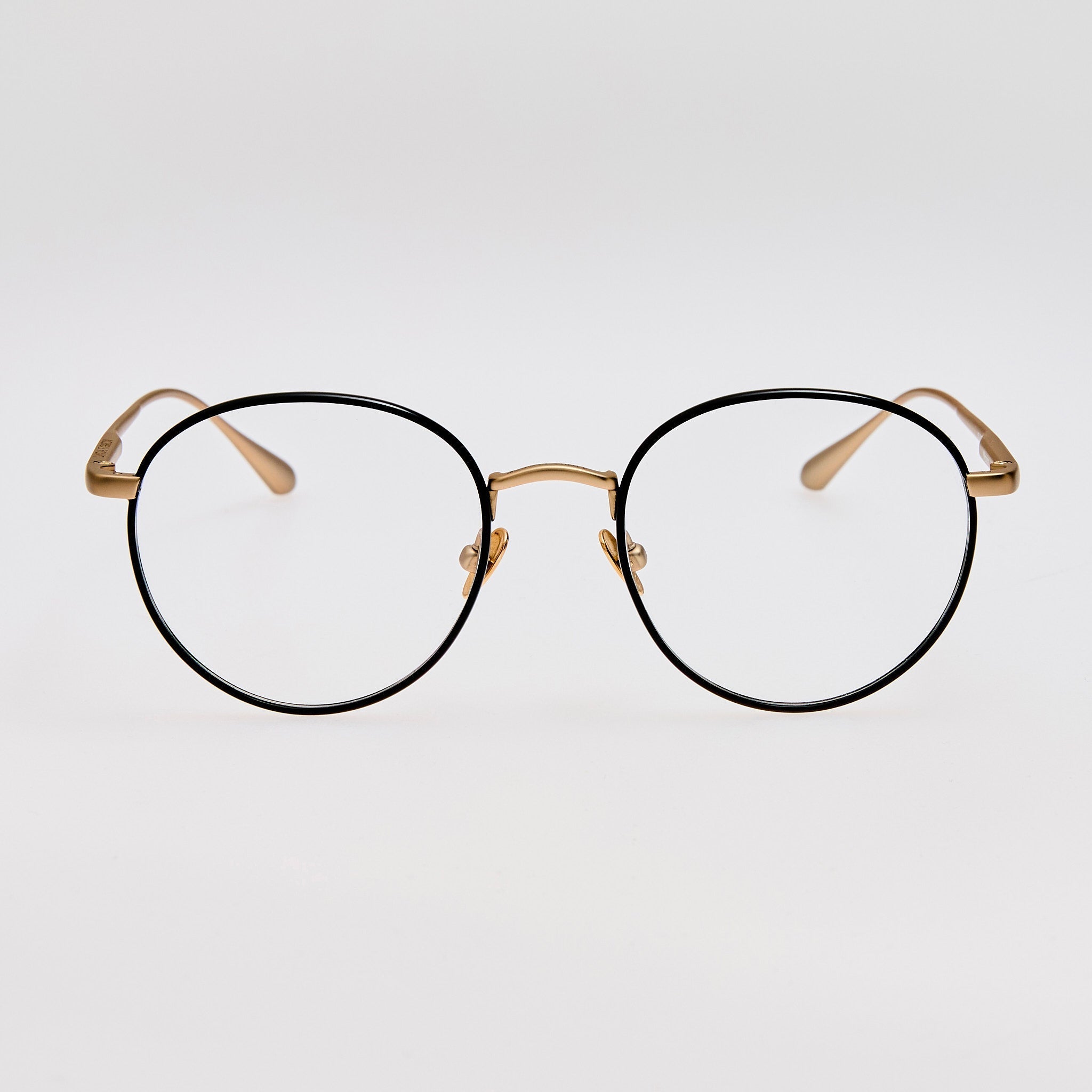Mason Optical in Matt Champagne - LINDA FARROW - Optical Frame - 