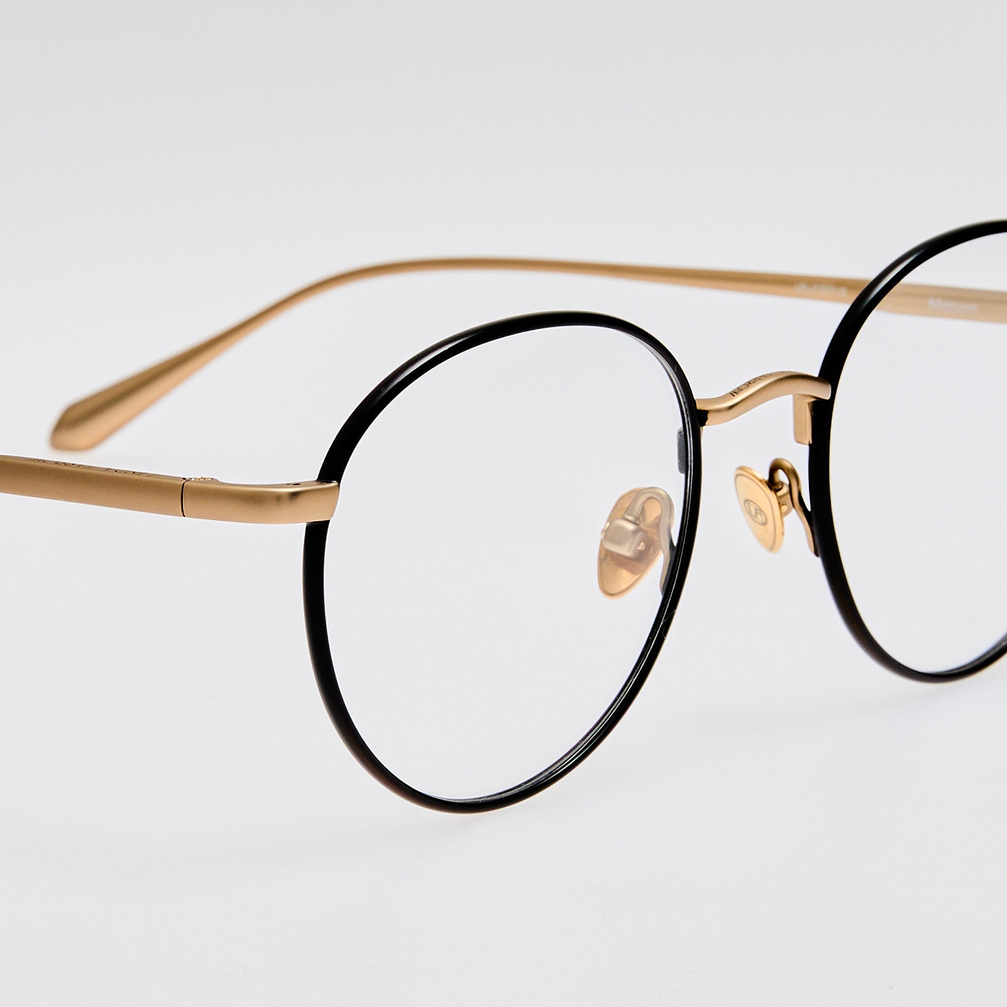 Mason Optical in Matt Champagne - LINDA FARROW - Optical Frame - 