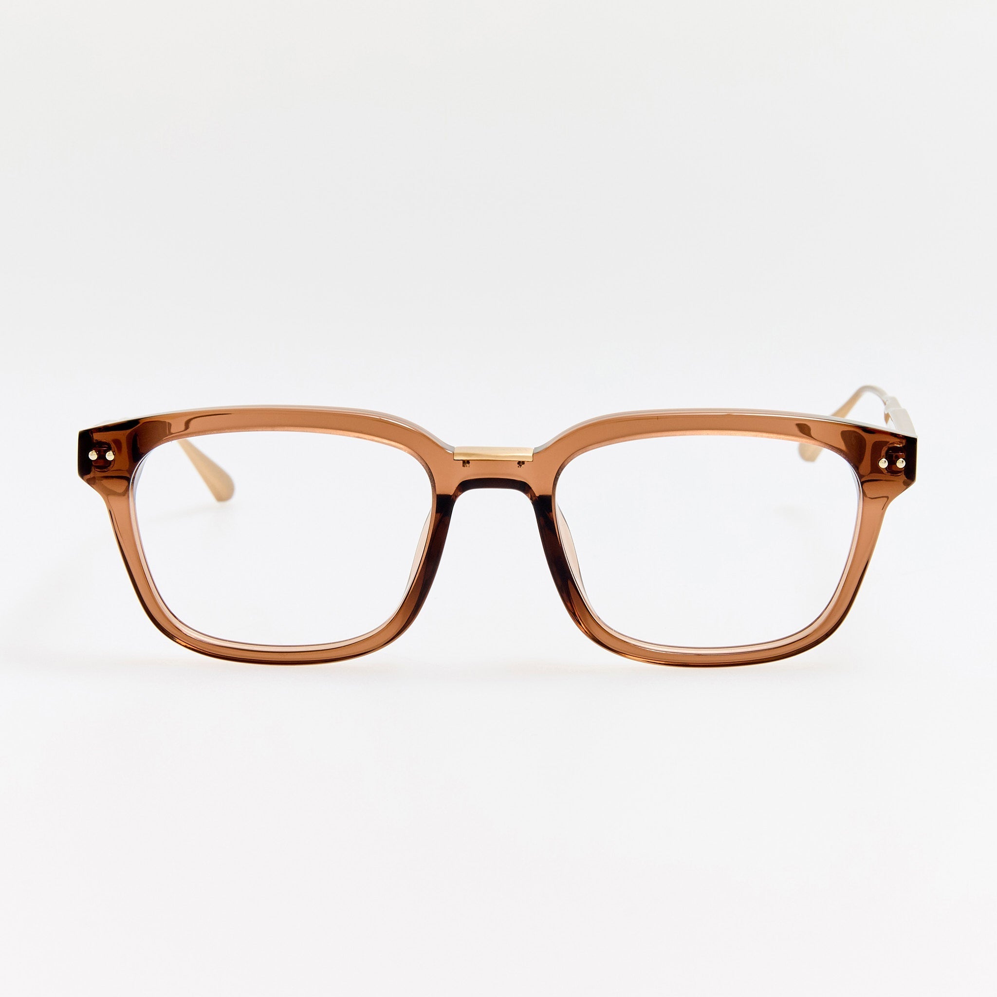 Mauro Optical in Brown - LINDA FARROW - Optical Frame - 