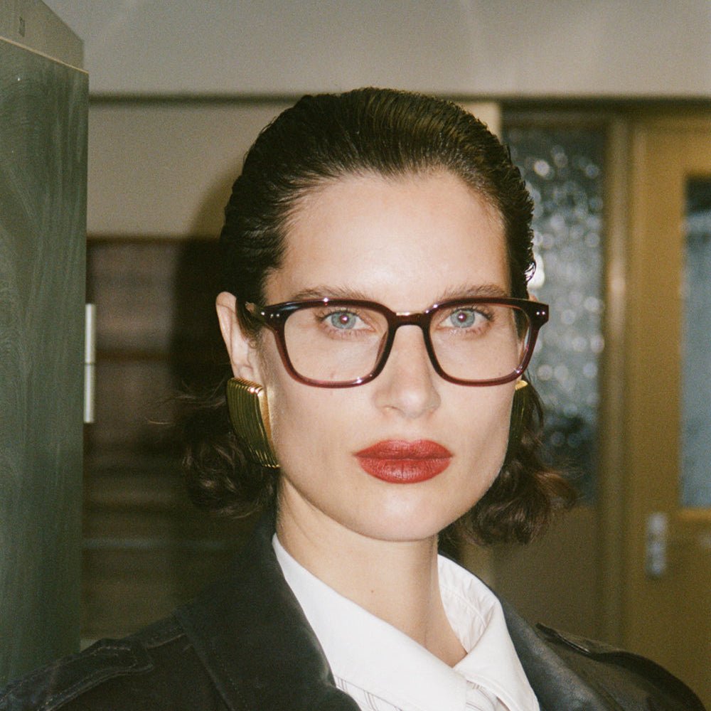 Mauro Optical in Brown - LINDA FARROW - Optical Frame - 