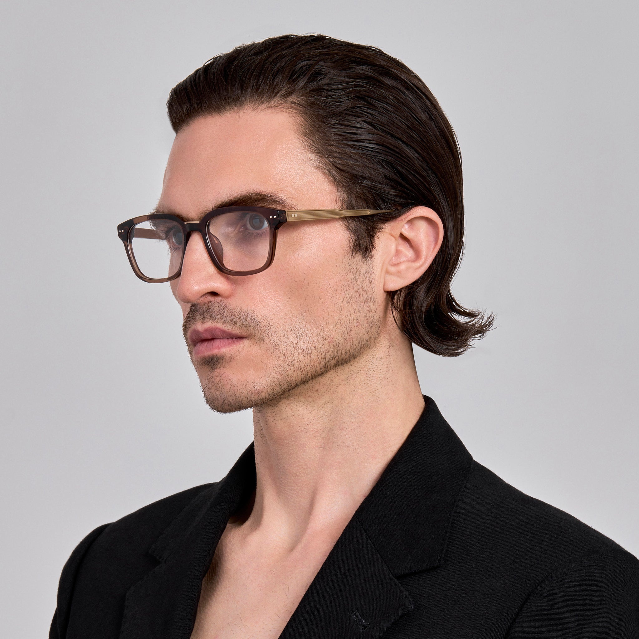 Mauro Optical in Brown - LINDA FARROW - Optical Frame - 