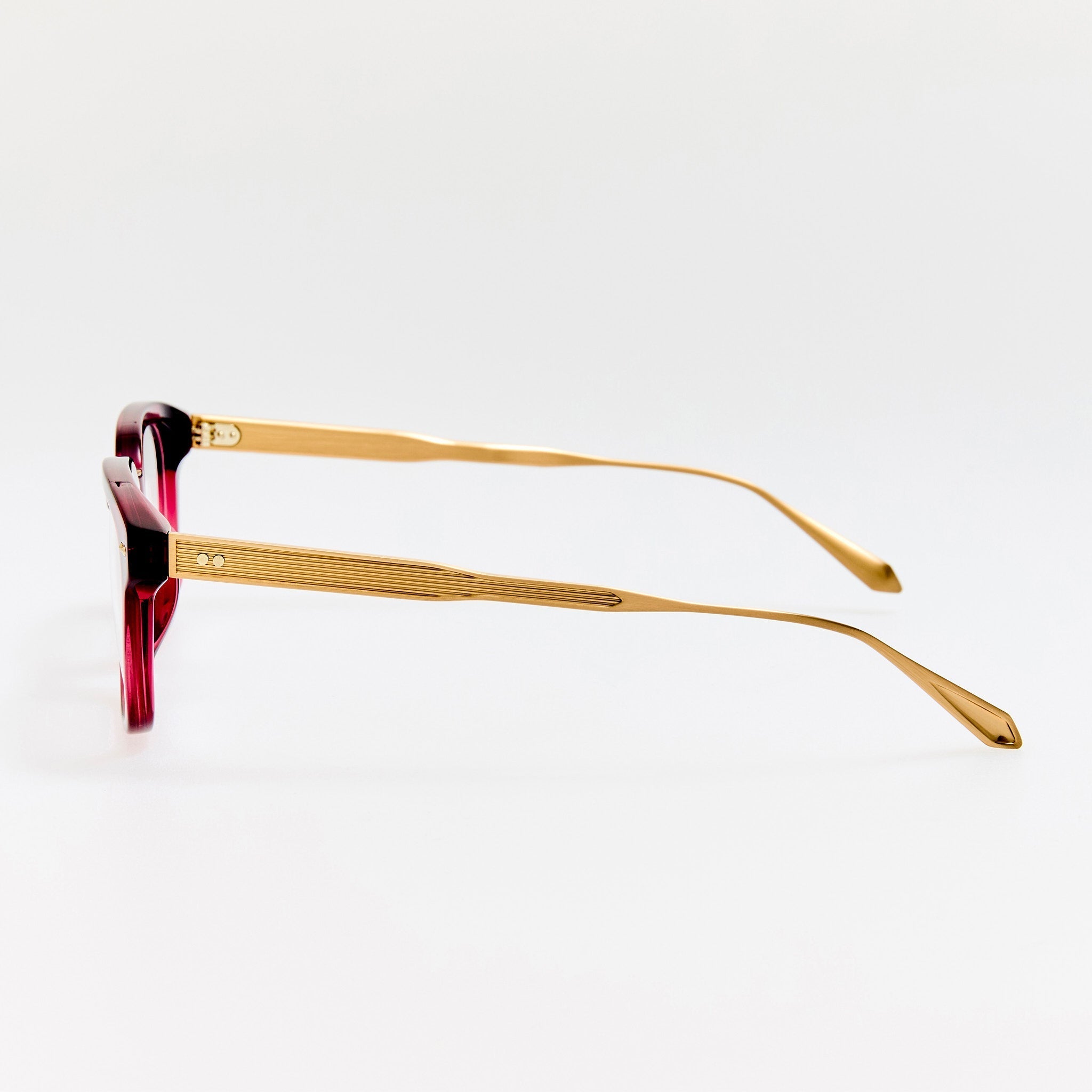 Mauro Optical in Wine - LINDA FARROW - Optical Frame - 
