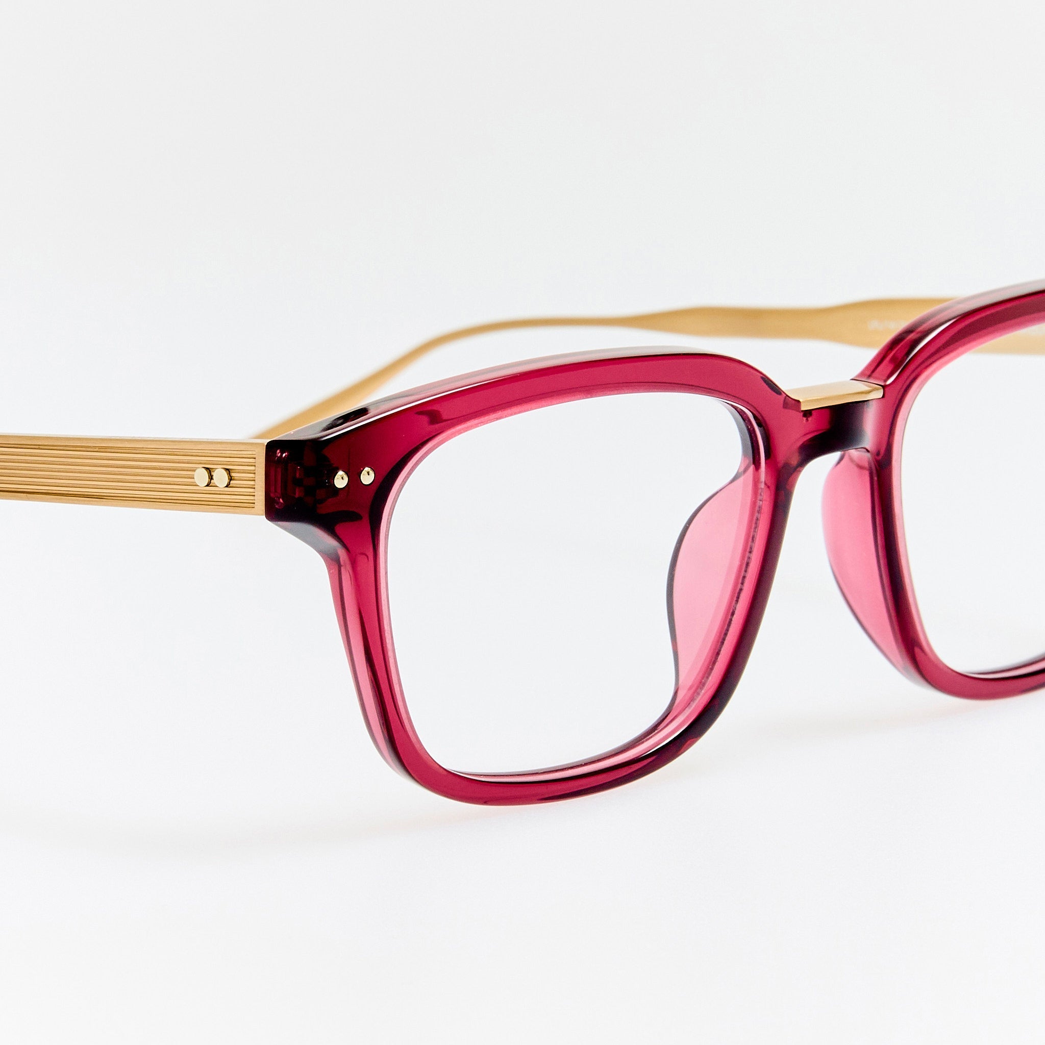 Mauro Optical in Wine - LINDA FARROW - Optical Frame - 