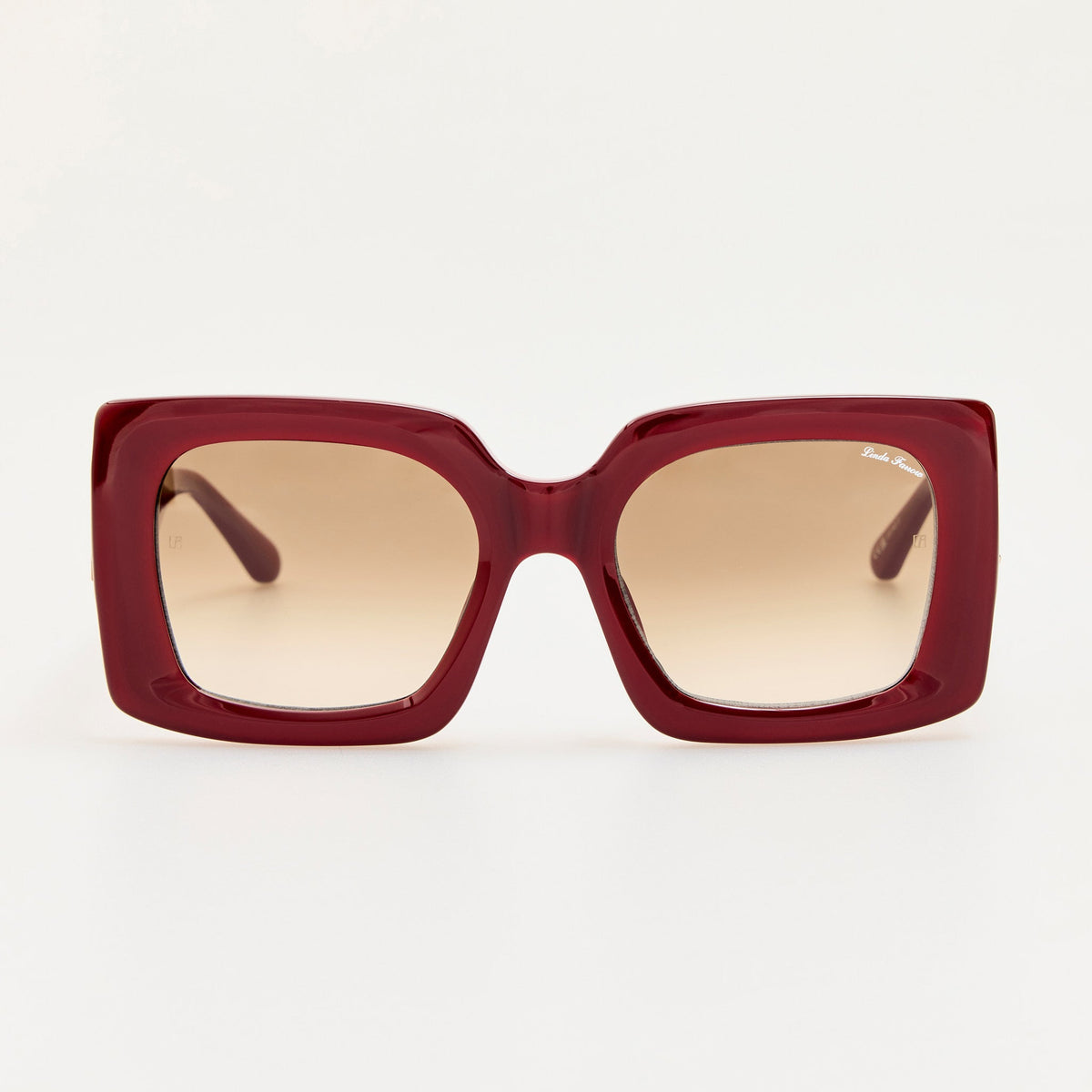 Melba Sunglasses in Scarlet - LINDA FARROW-Sunglasses-