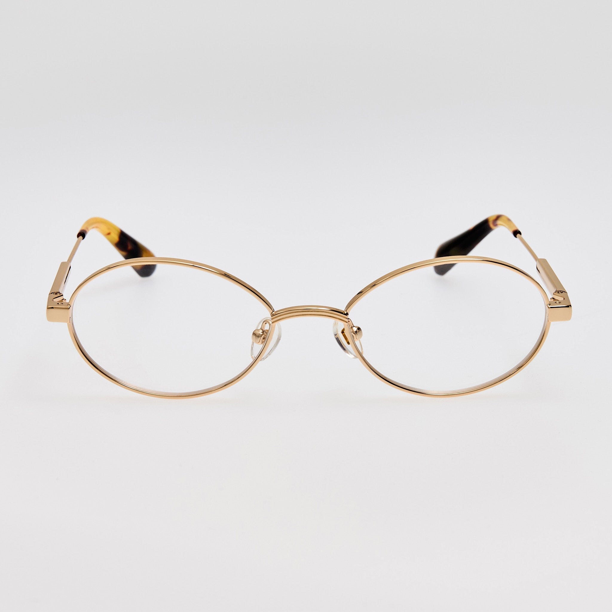 Meunier Optical in 22K Light Gold - LINDA FARROW - Optical Frame - 