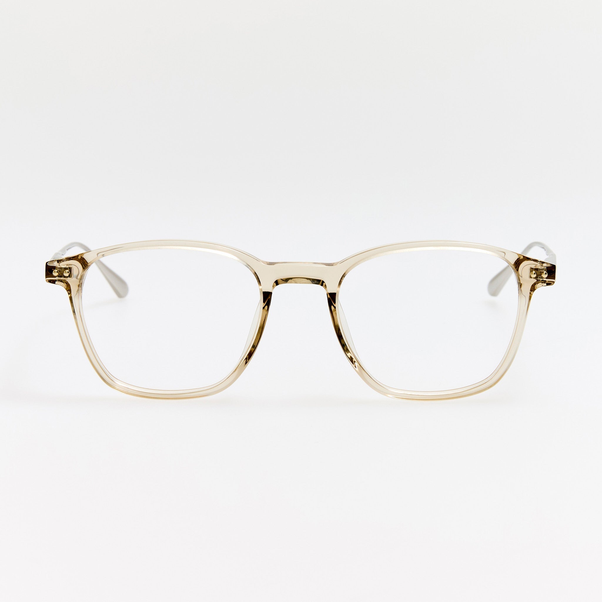 Micky Optical in Truffle - LINDA FARROW - Optical Frame - 