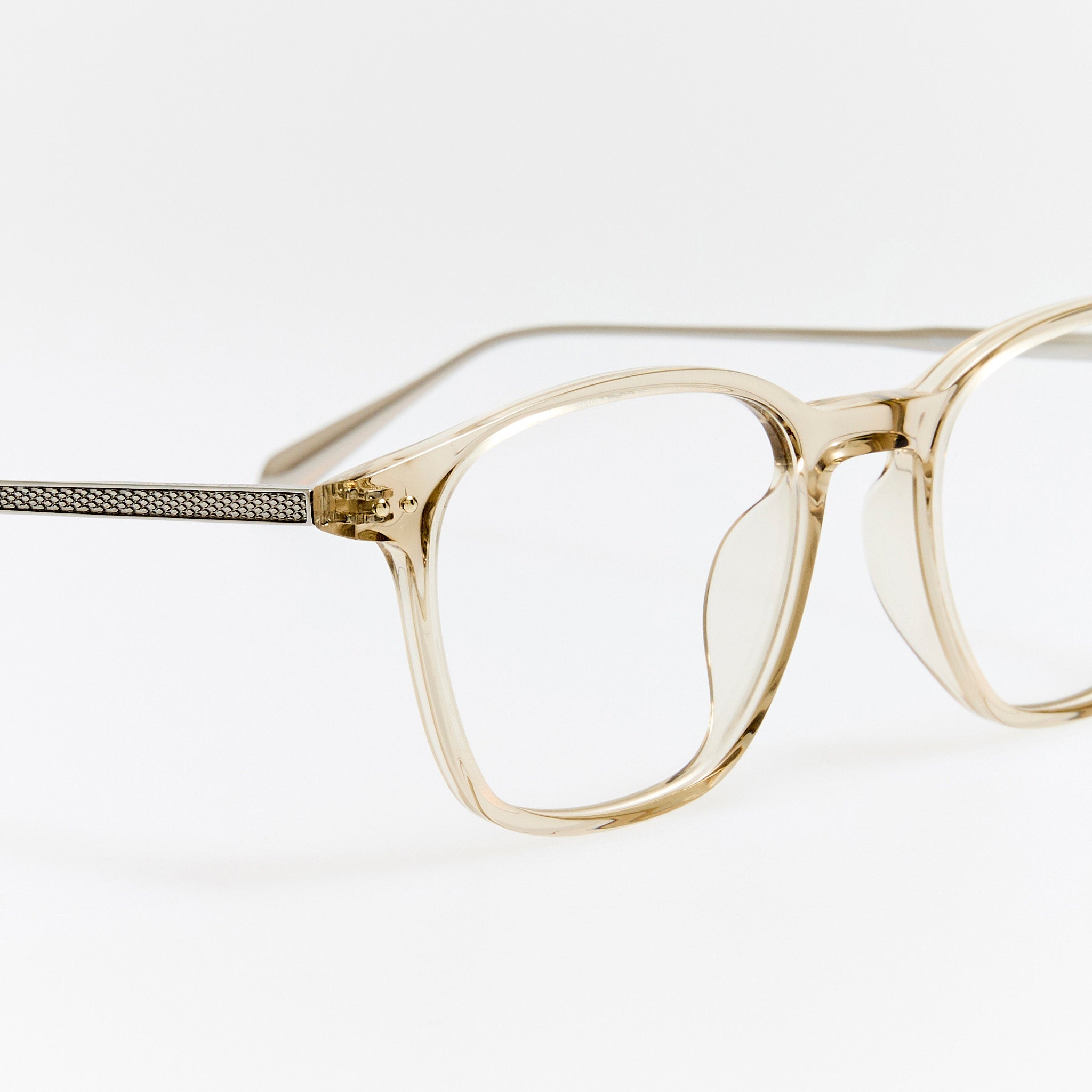 Micky Optical in Truffle - LINDA FARROW - Optical Frame - 