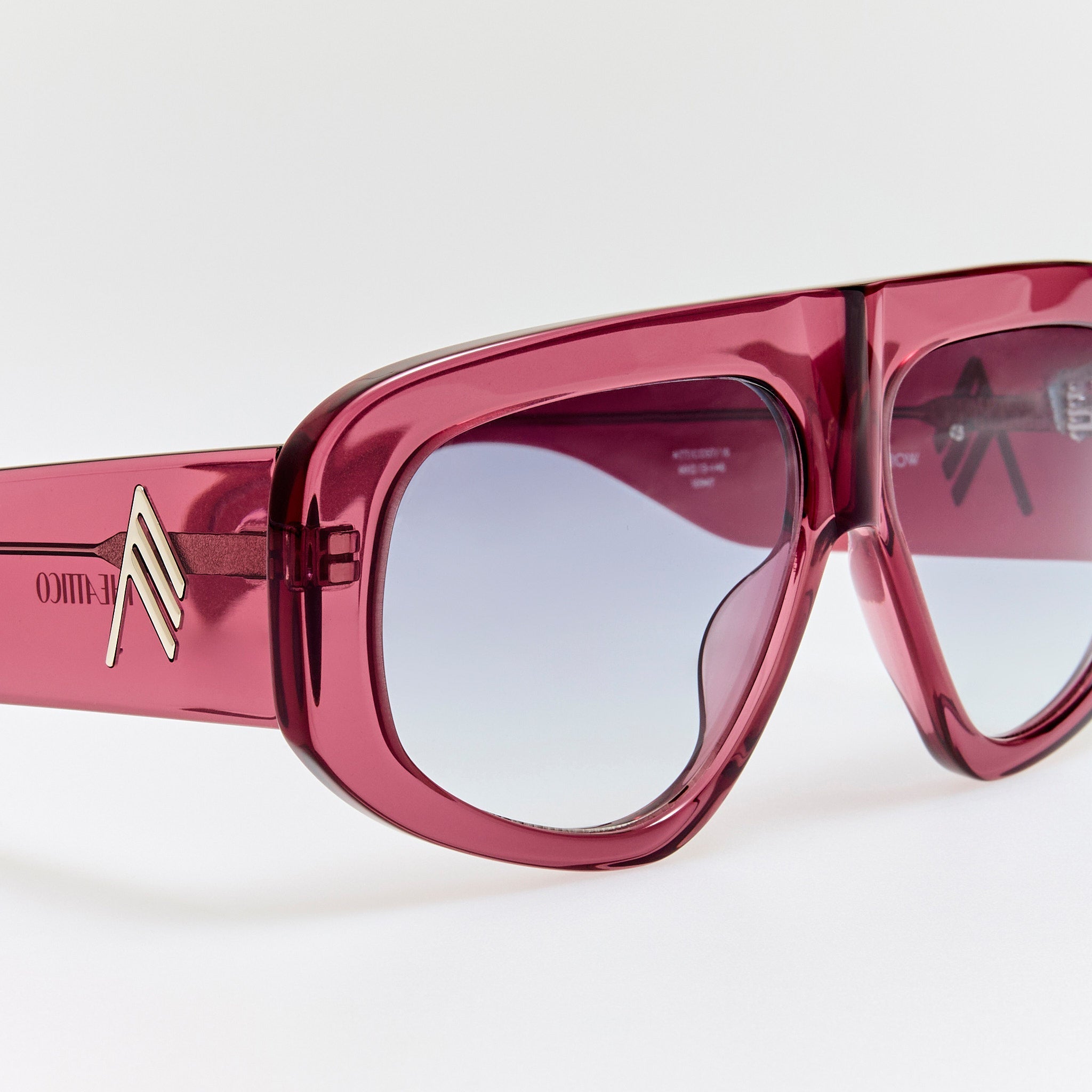 Milano Sunglasses in Pink - LINDA FARROW - Sunglasses - 