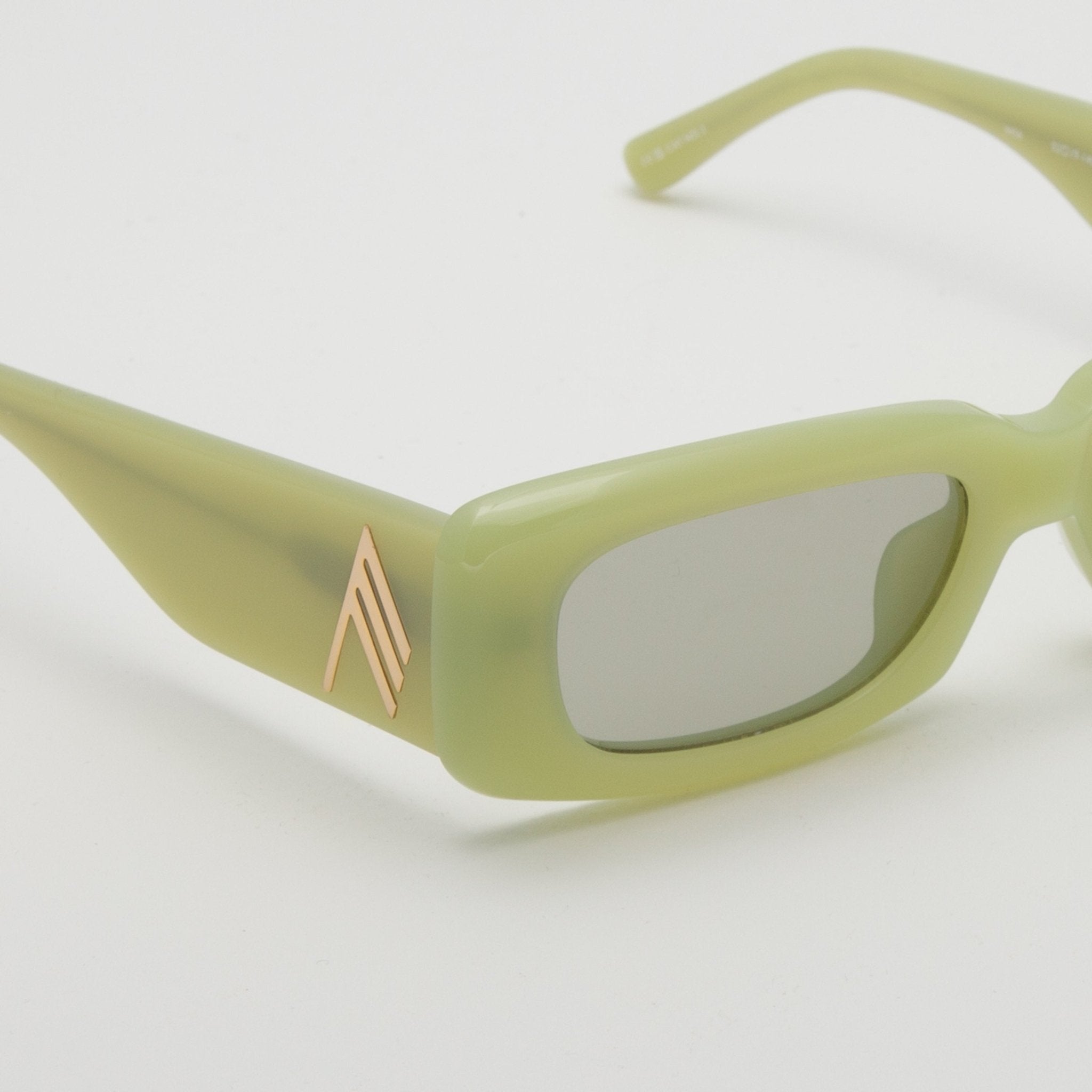 Mini Marfa in Acid Green - LINDA FARROW - Sunglasses - 