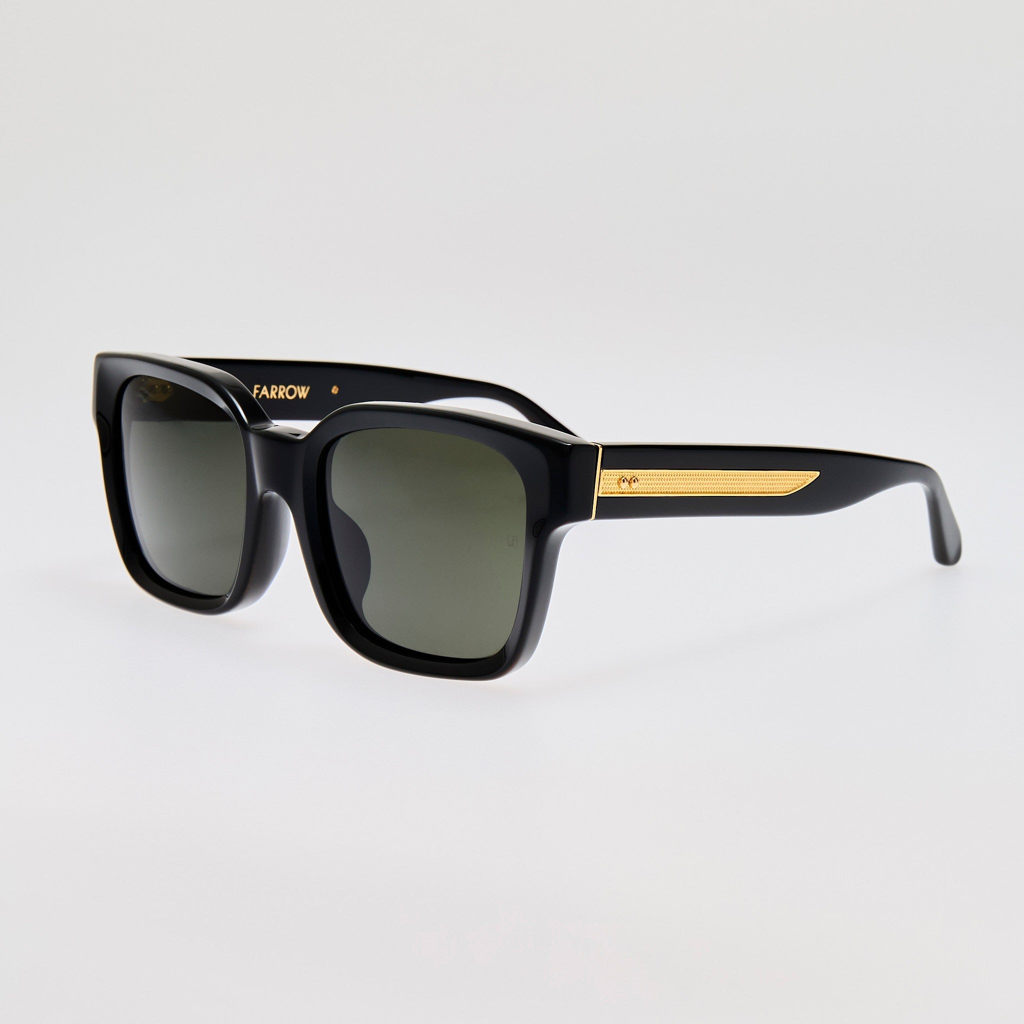 Nathan Sunglasses in Black - LINDA FARROW - Sunglasses - 