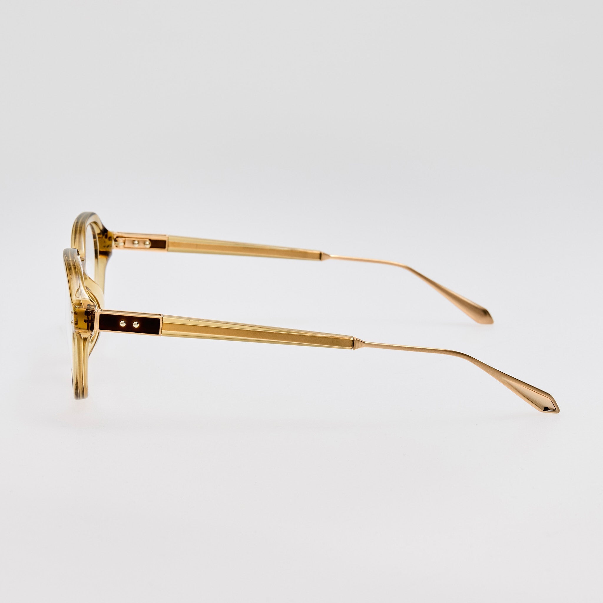 Neilson Optical in Khaki - LINDA FARROW - Optical Frame - 