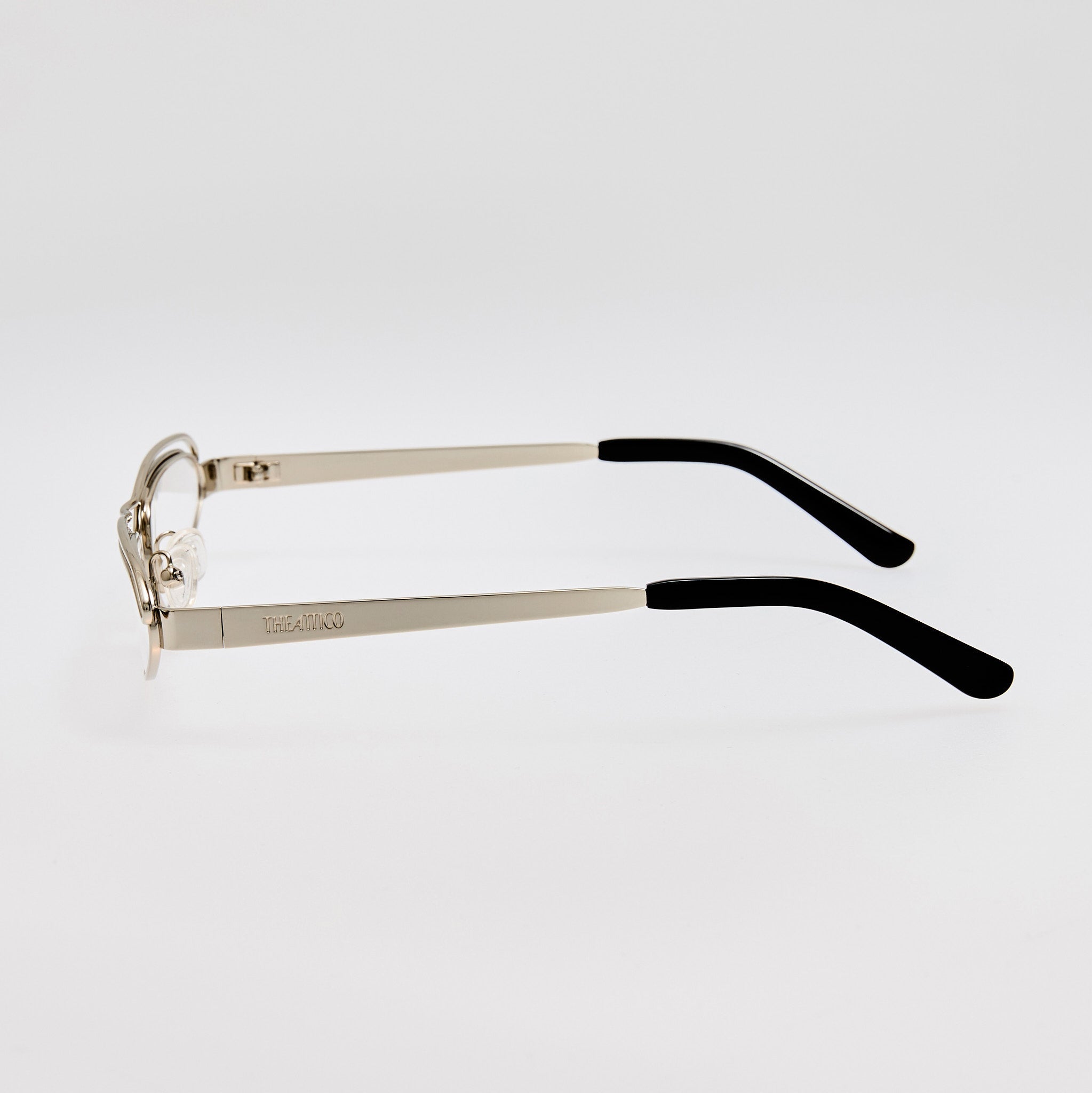 Norma Optical in Silver - LINDA FARROW - Optical Frame - 