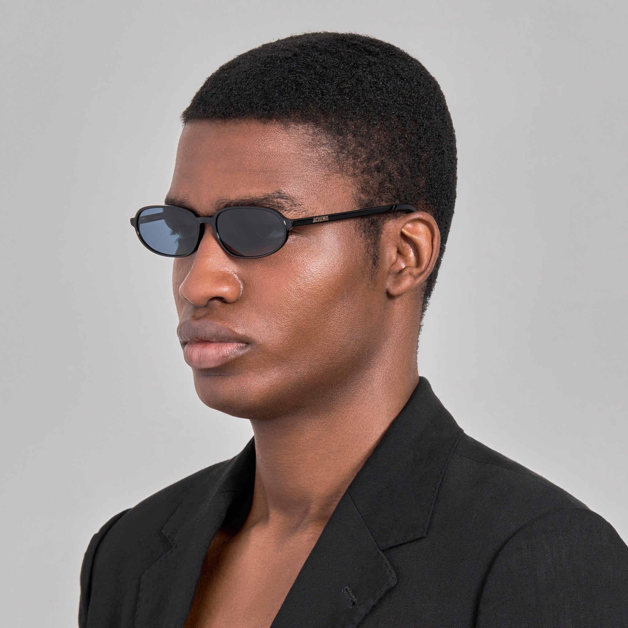 Notte Sunglasses in Black - LINDA FARROW-Sunglasses-