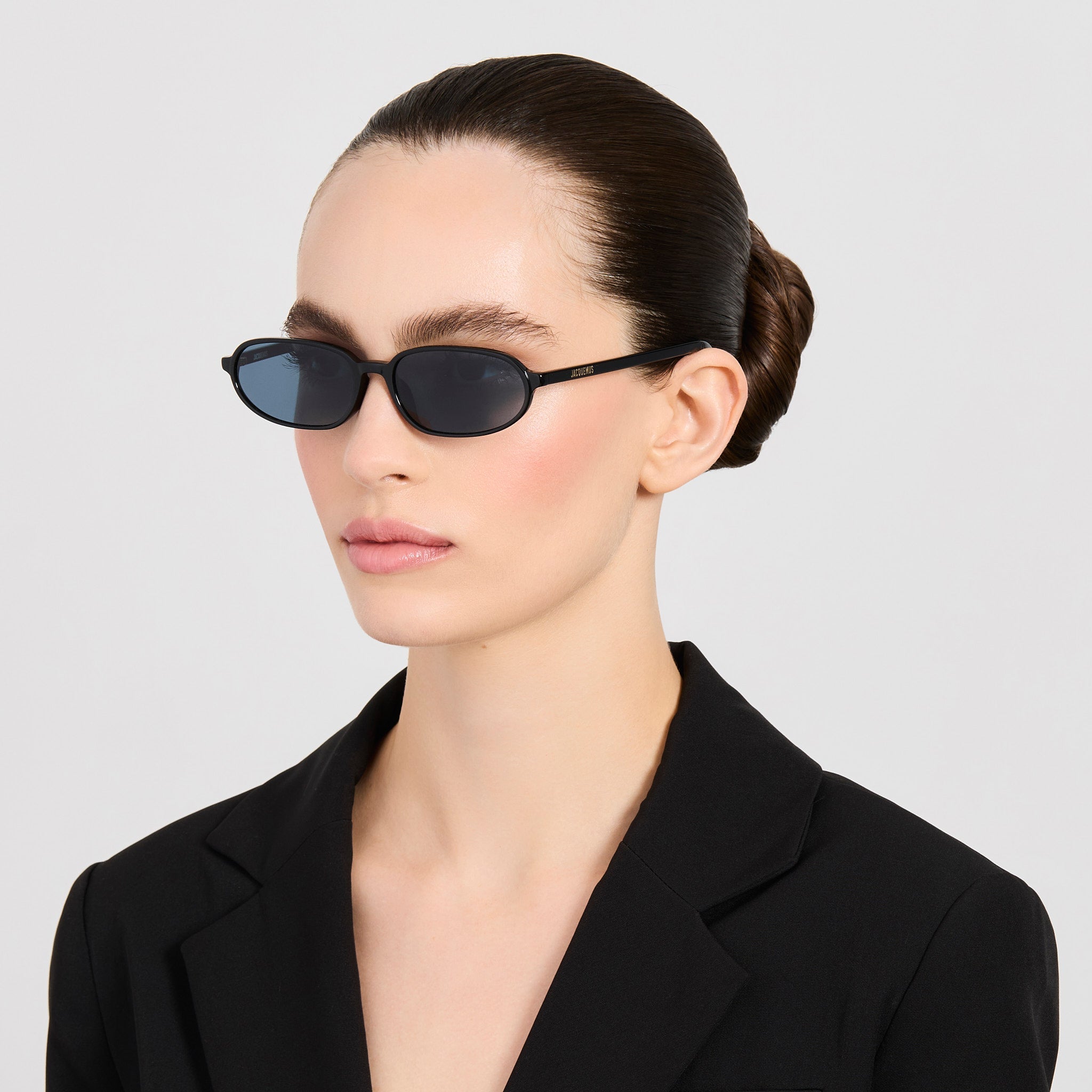 Notte Sunglasses in Black - LINDA FARROW-Sunglasses-