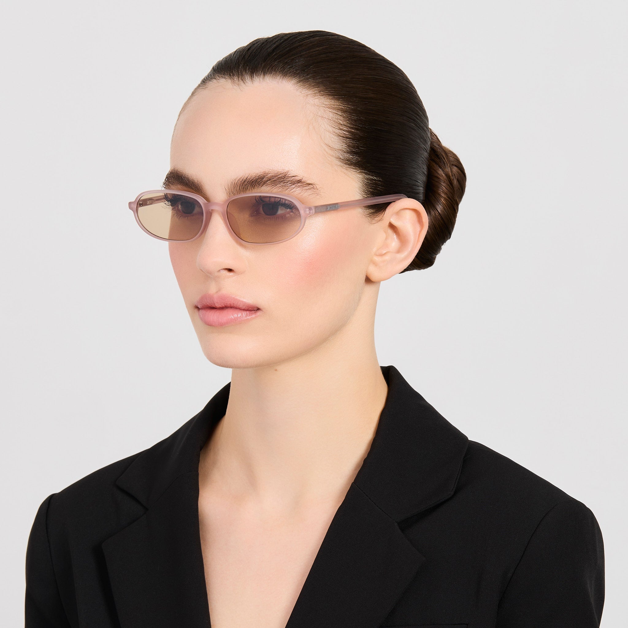 Notte Sunglasses in Blush - LINDA FARROW-Sunglasses-