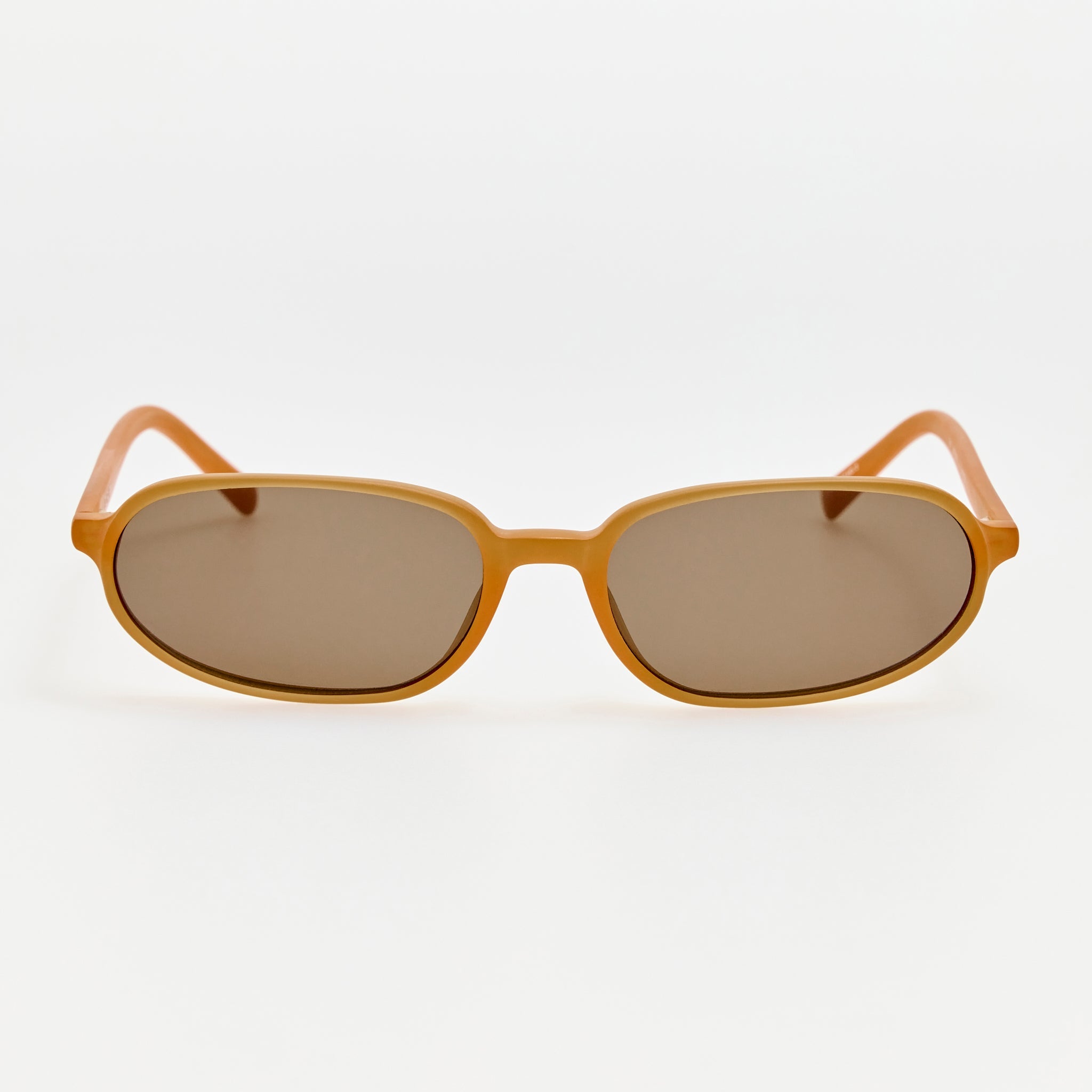 Notte Sunglasses in Caramel - LINDA FARROW-Sunglasses-