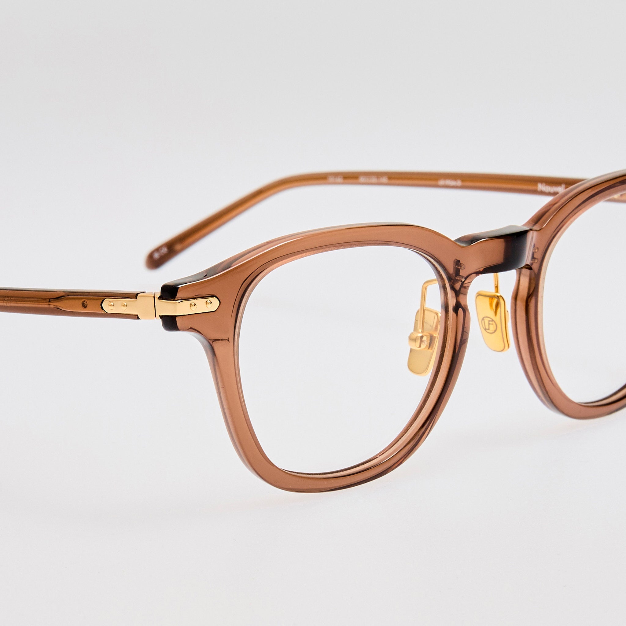 Nouvel Optical in Brown - LINDA FARROW - Optical Frame - 