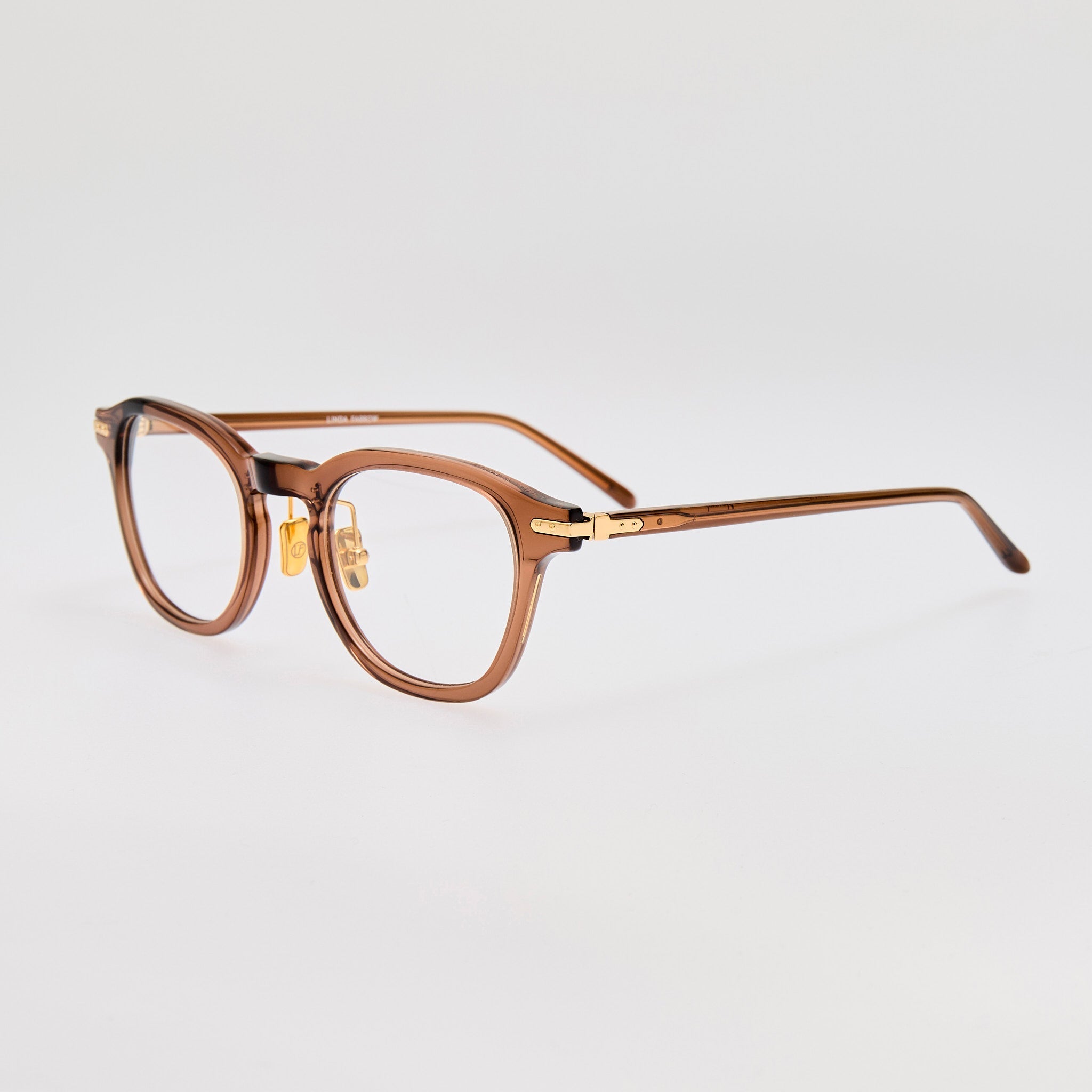 Nouvel Optical in Brown - LINDA FARROW - Optical Frame - 