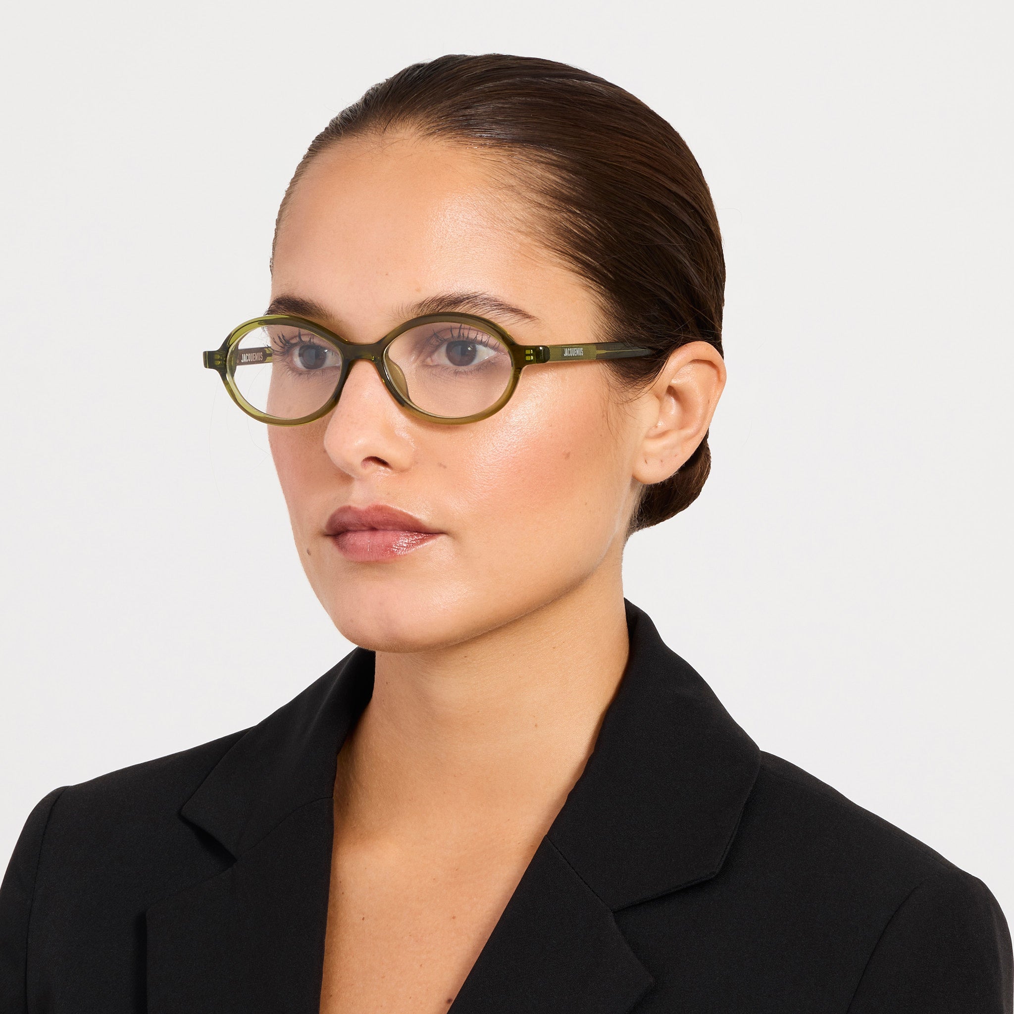 Pablo Optical in Khaki - LINDA FARROW-Optical Frame-