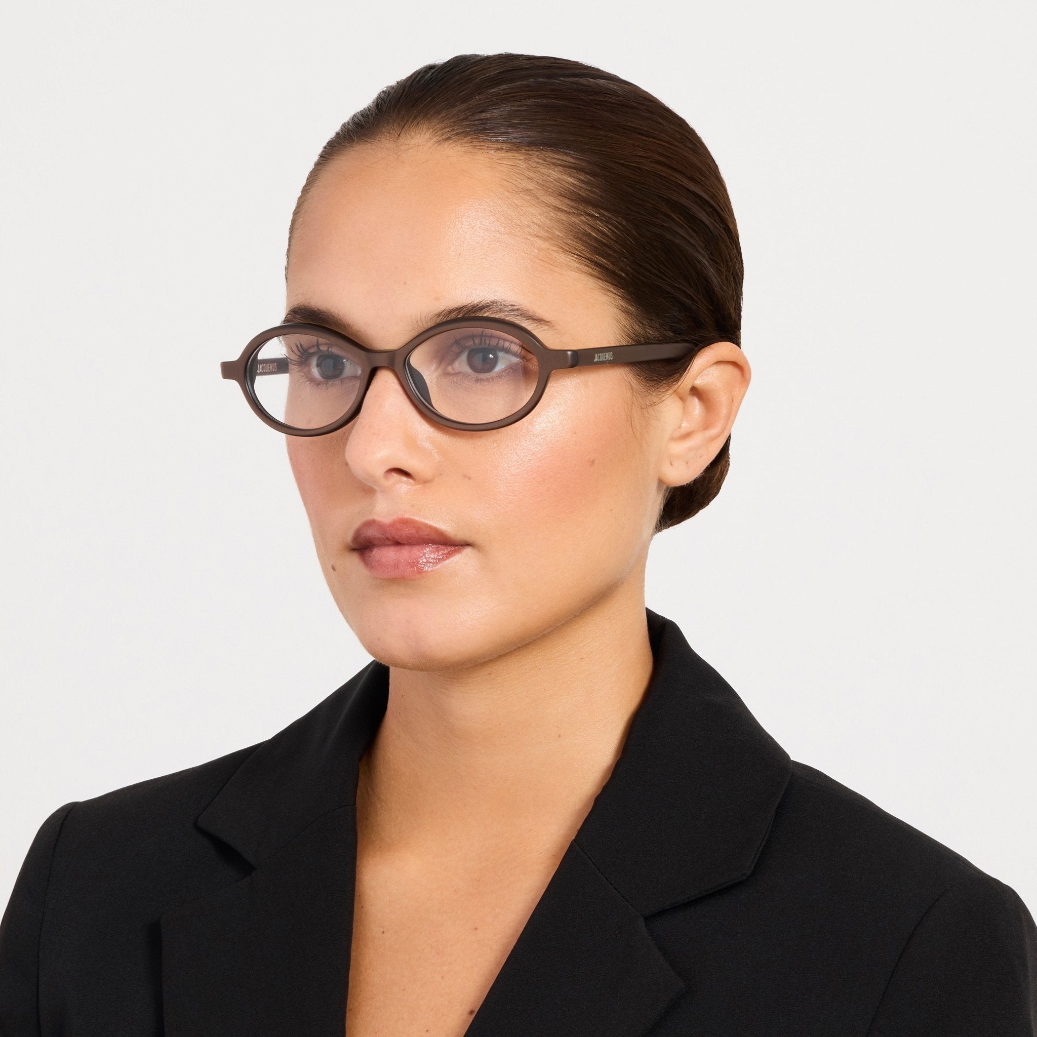 Pablo Optical in Metallic Brown - LINDA FARROW-Optical Frame-