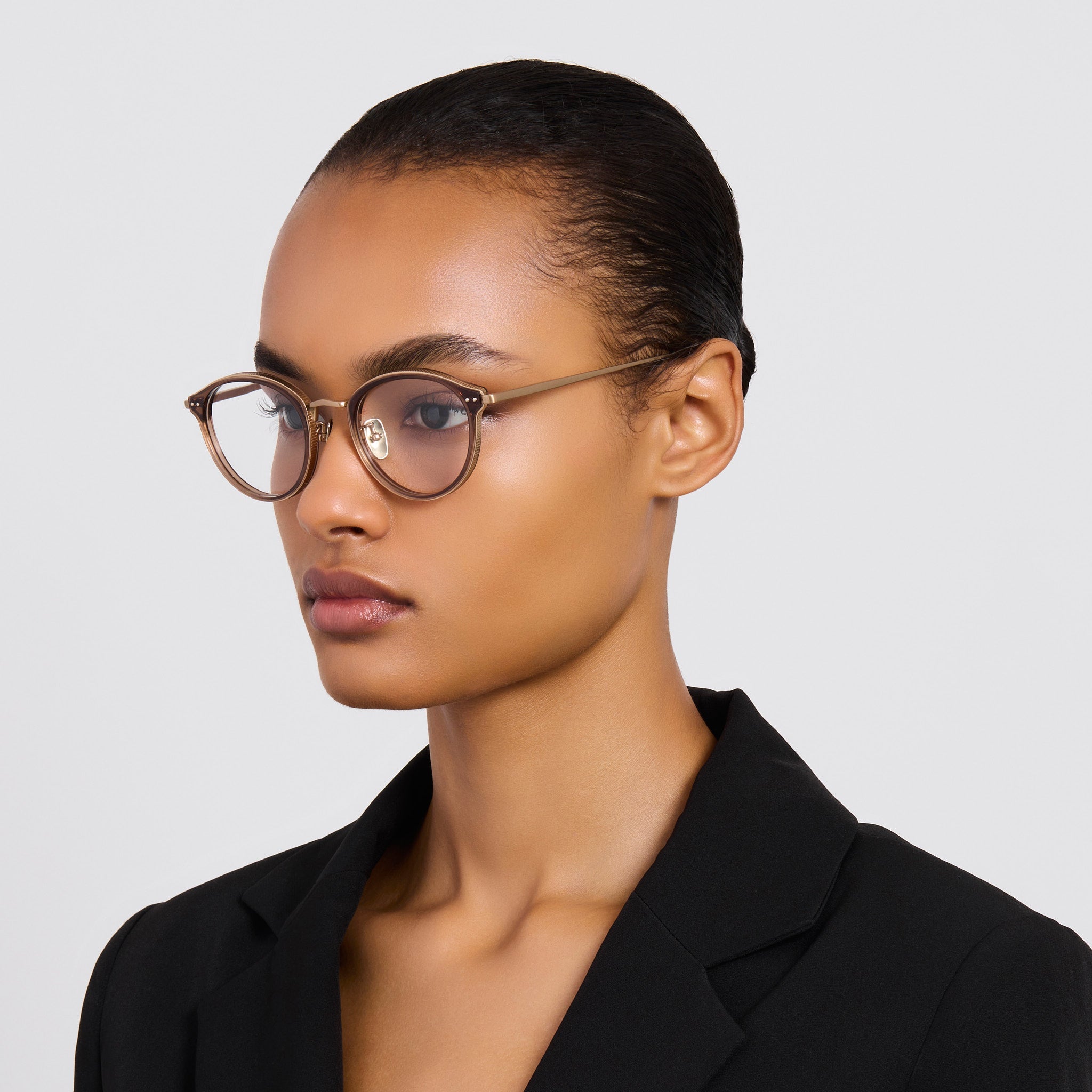 Page Optical in Brown - LINDA FARROW - Optical Frame - 