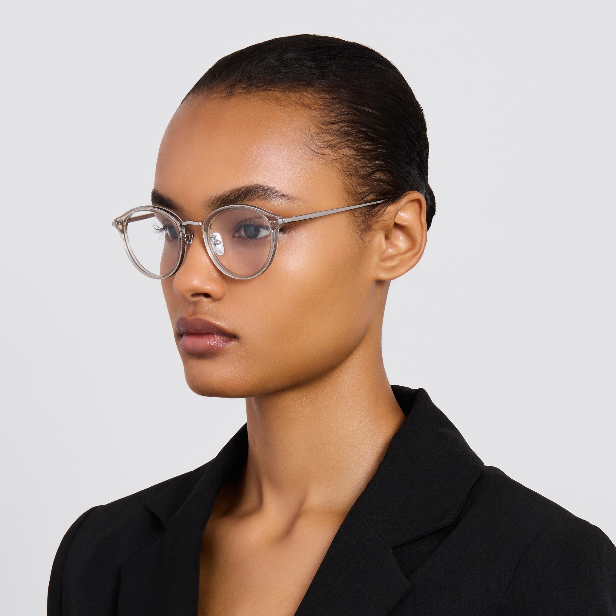 Page Optical in Truffle - LINDA FARROW - Optical Frame - 