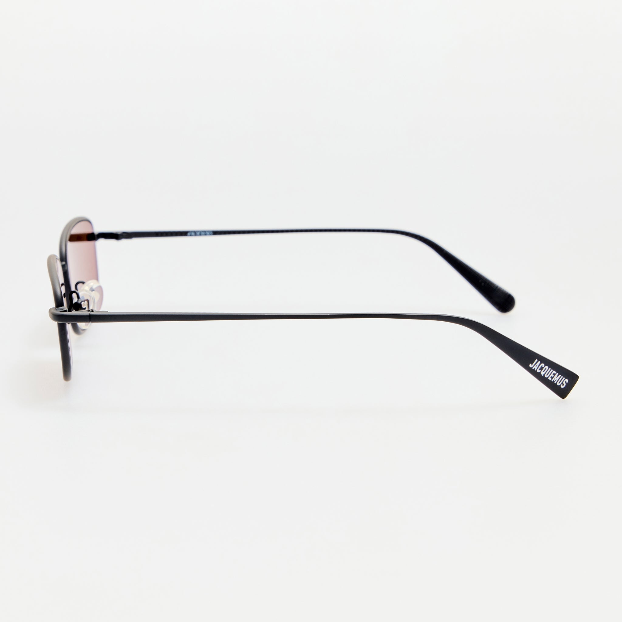 Palma Sunglasses in Black and Chocolate - LINDA FARROW-Sunglasses-