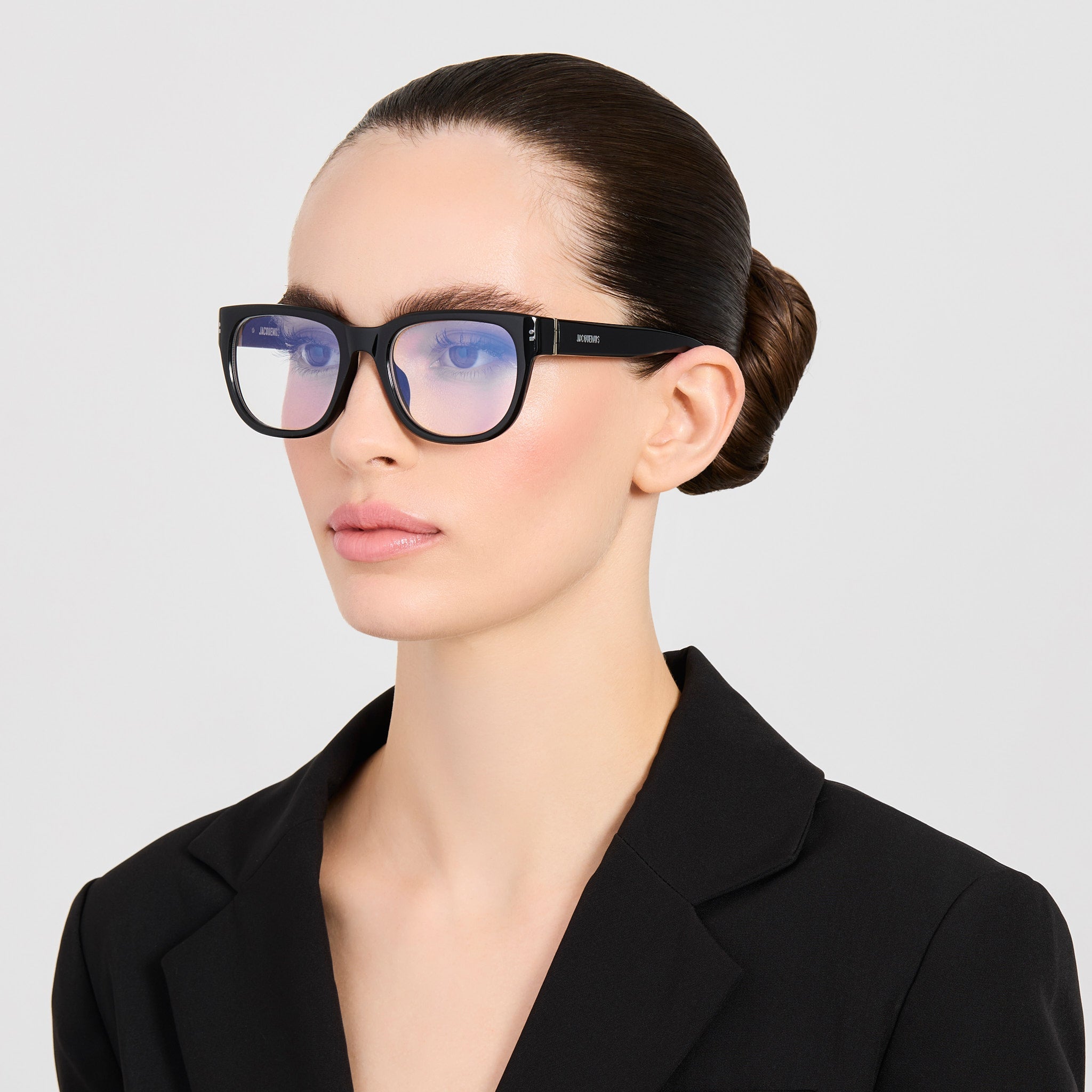 Paloma Optical in Black - LINDA FARROW-Optical Frame-
