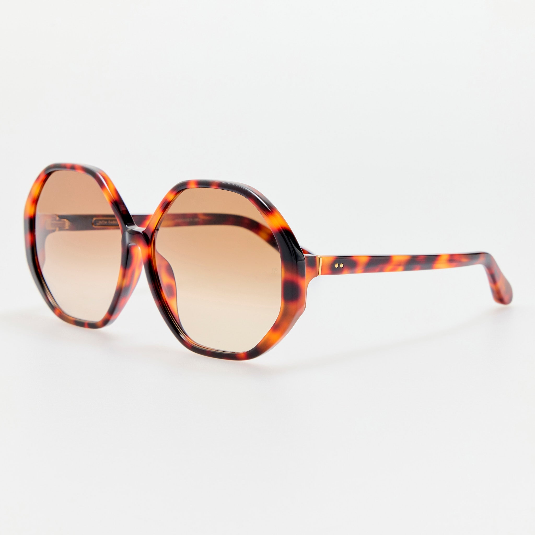 Paloma Sunglasses in Tortoiseshell - LINDA FARROW - Sunglasses - 