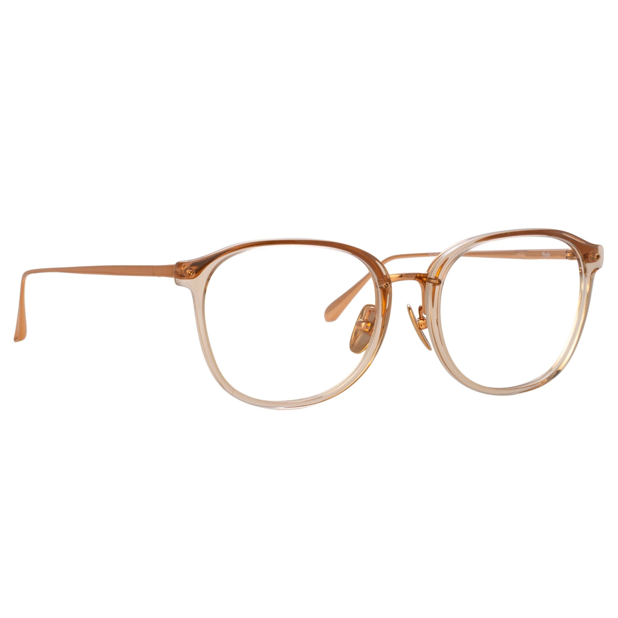 Park Optical in Caramel Ash - LINDA FARROW - Optical Frame - 
