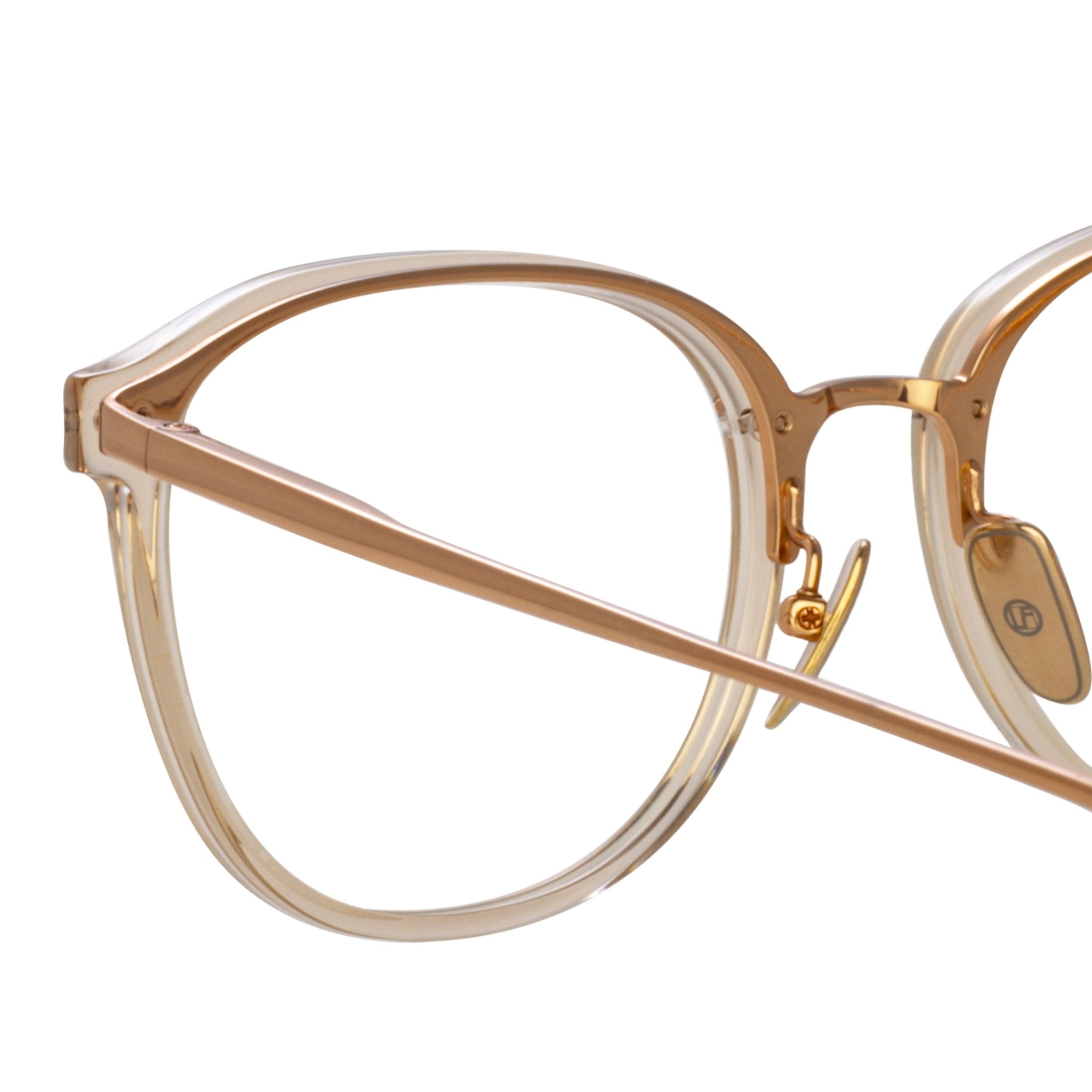 Park Optical in Caramel Ash - LINDA FARROW - Optical Frame - 