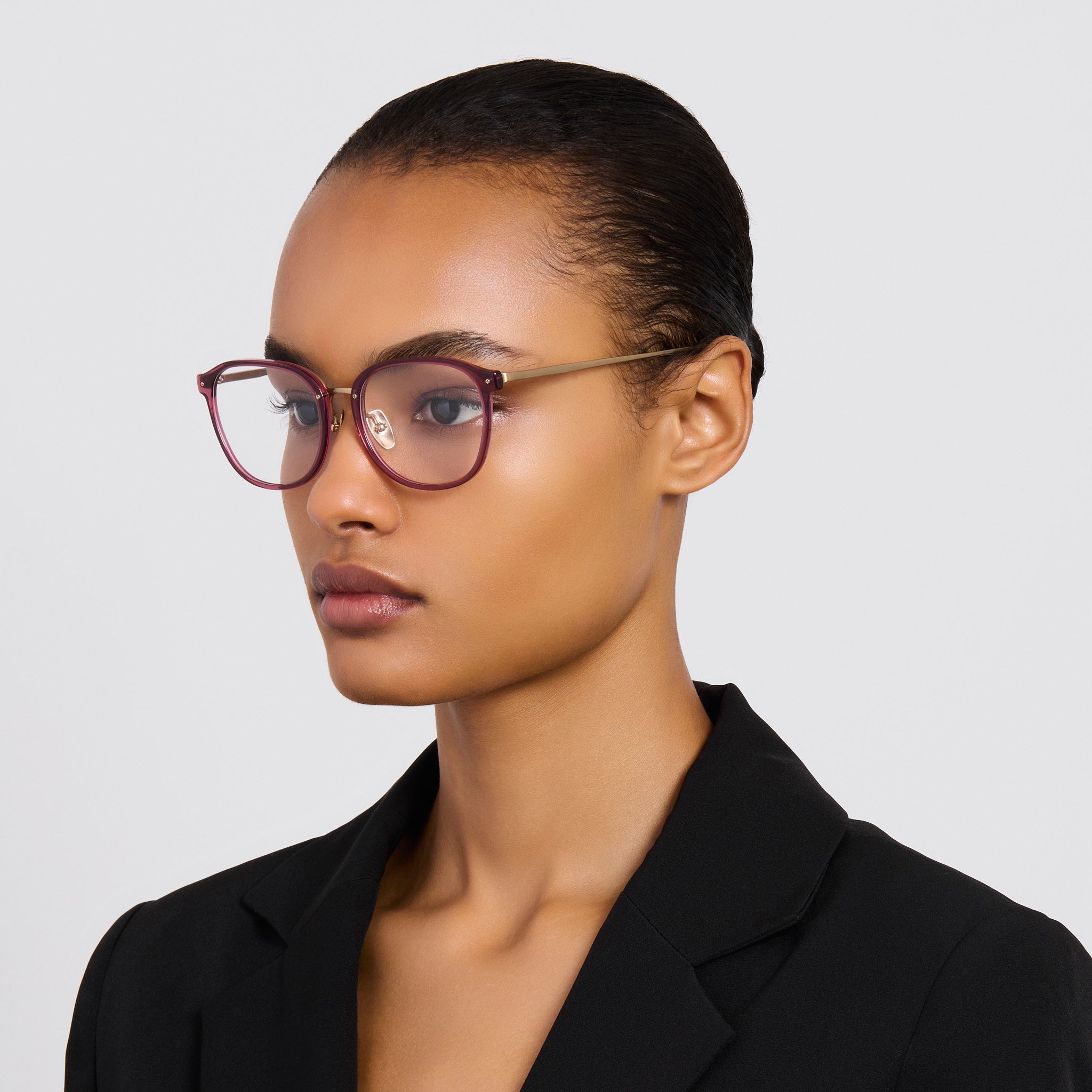 Park Optical in Wine - LINDA FARROW - Optical Frame - 