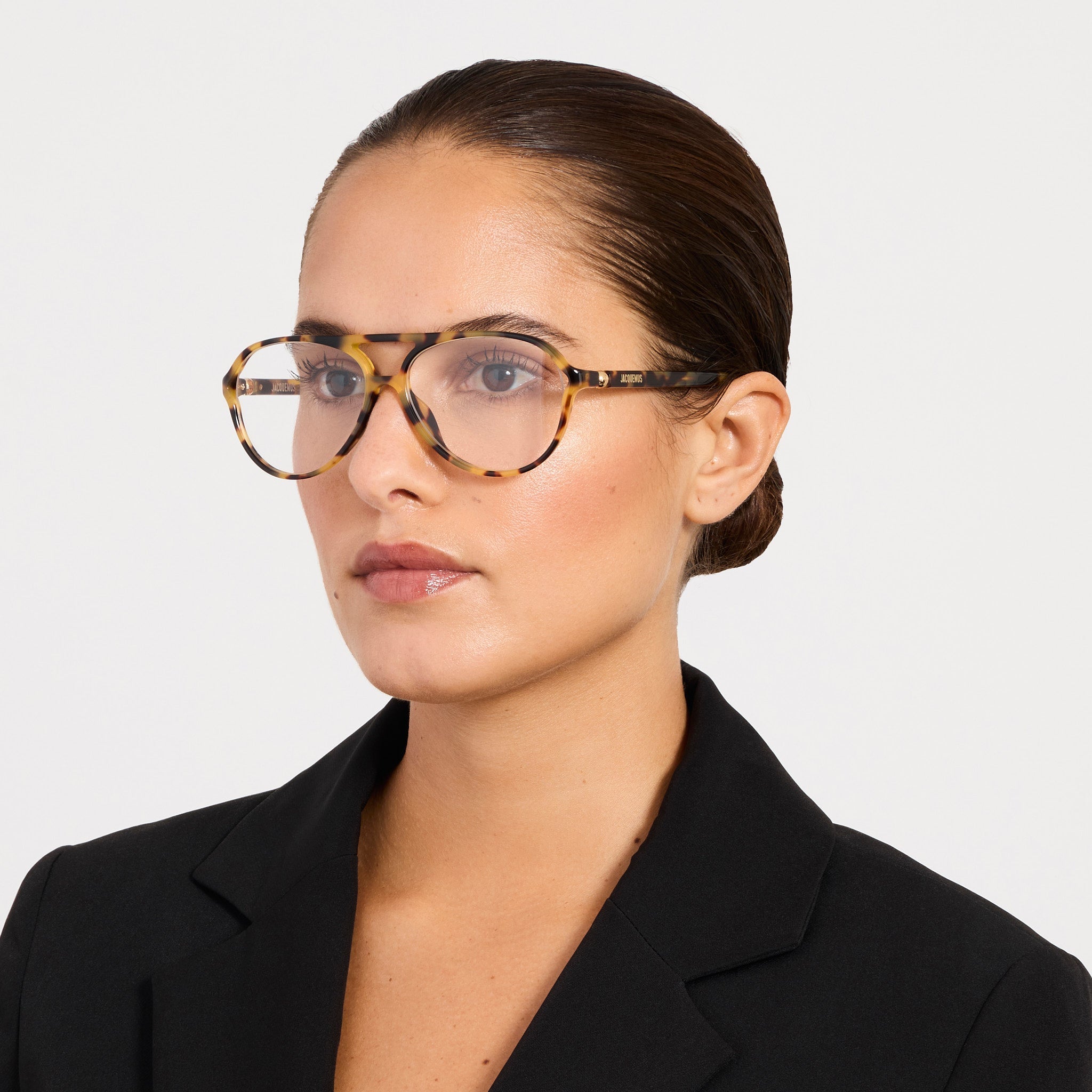Pastro Optical in Tortoiseshell - LINDA FARROW - Optical Frame - 