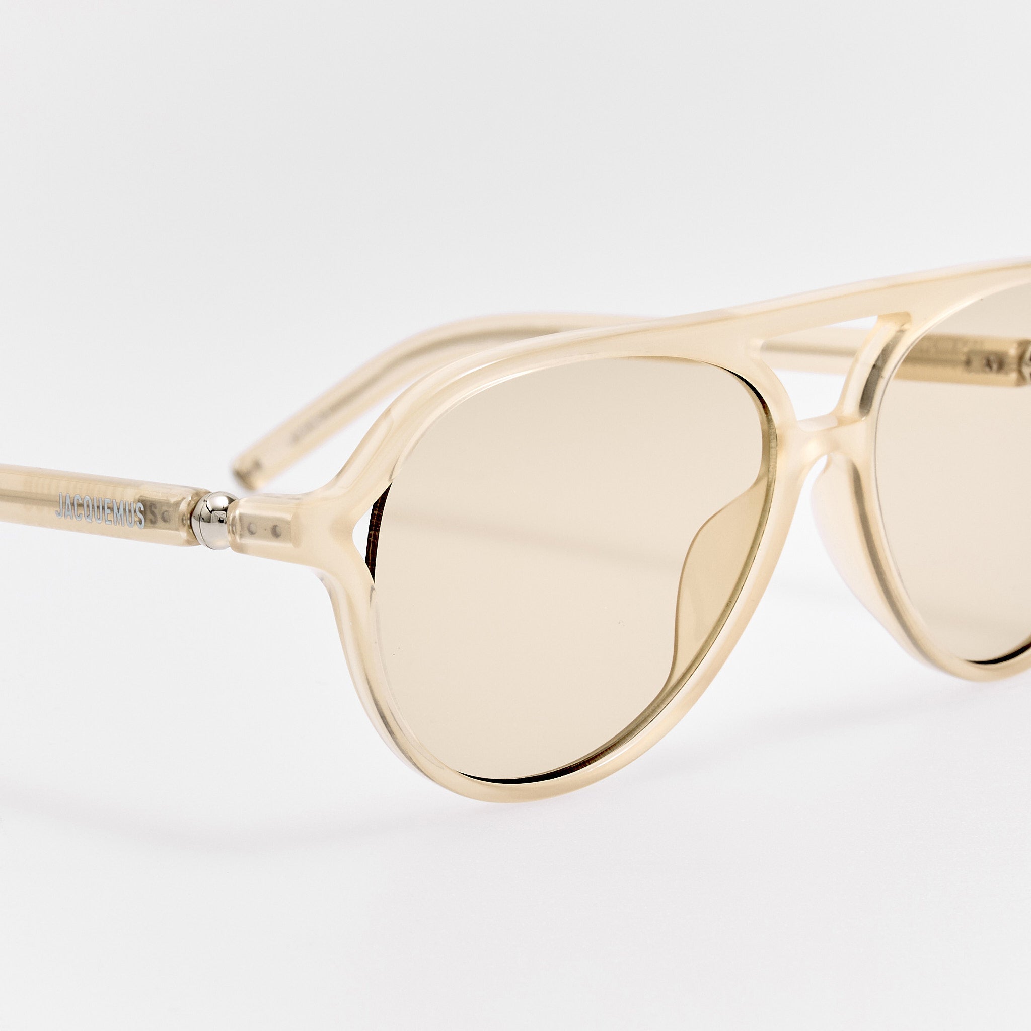 Pastro Sunglasses in Nude - LINDA FARROW - Sunglasses - 