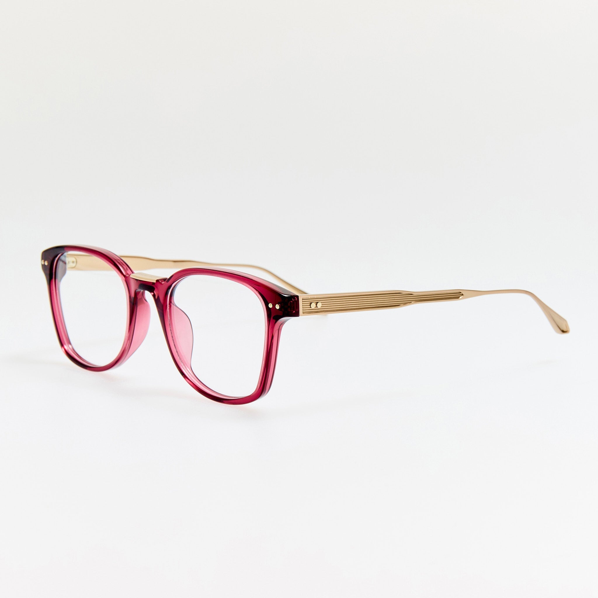 Paulson Optical in Wine - LINDA FARROW - Optical Frame - 