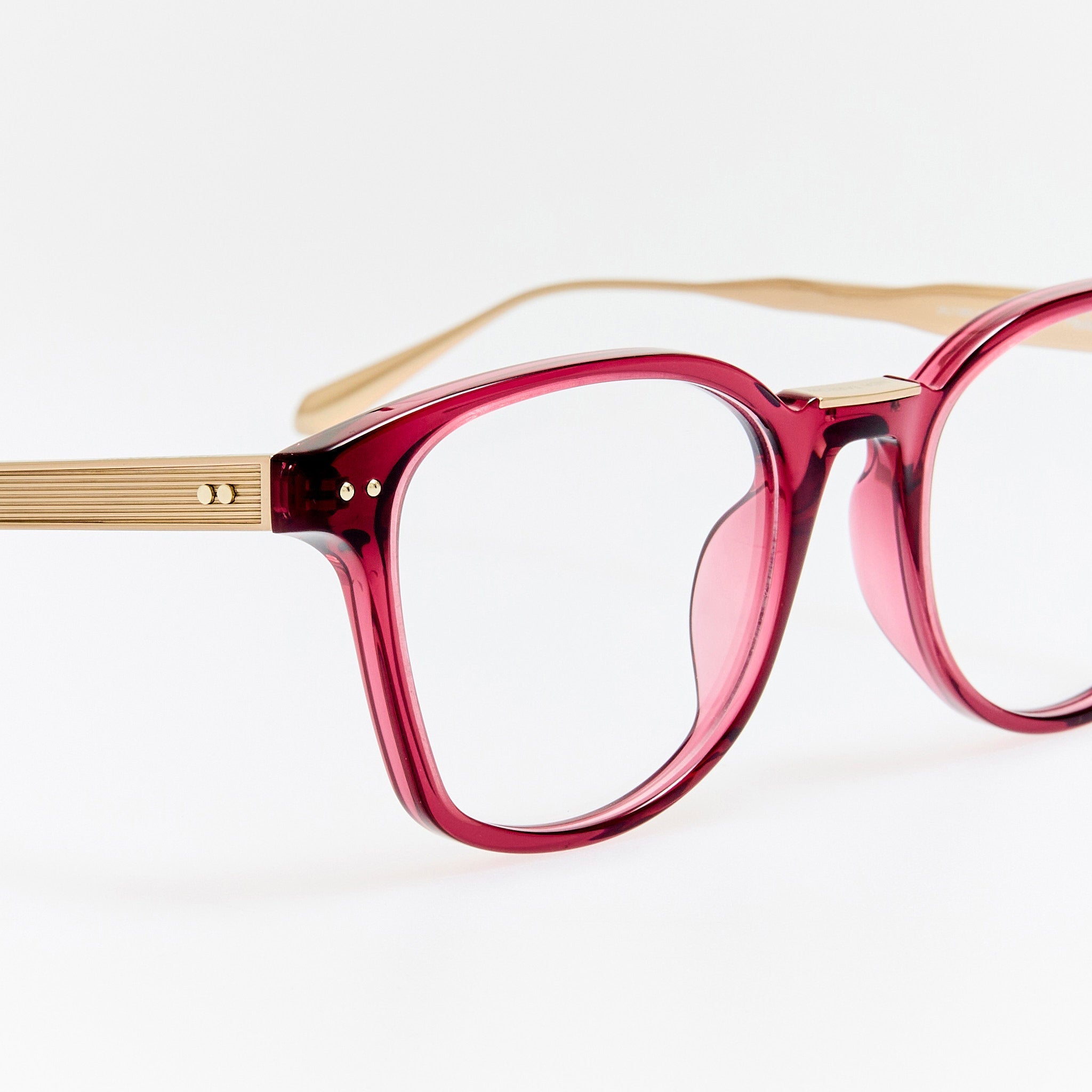 Paulson Optical in Wine - LINDA FARROW - Optical Frame - 